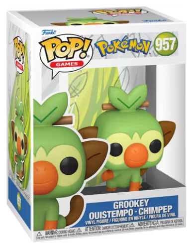 Funko pop pokemon grookey 957 - FUNKO POP!