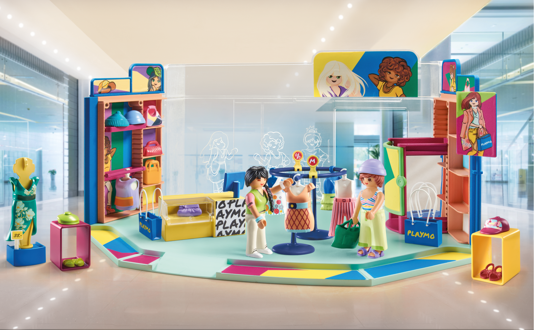 Playmobil my life 71534 fashion boutique dai 5 anni in su - Playmobil