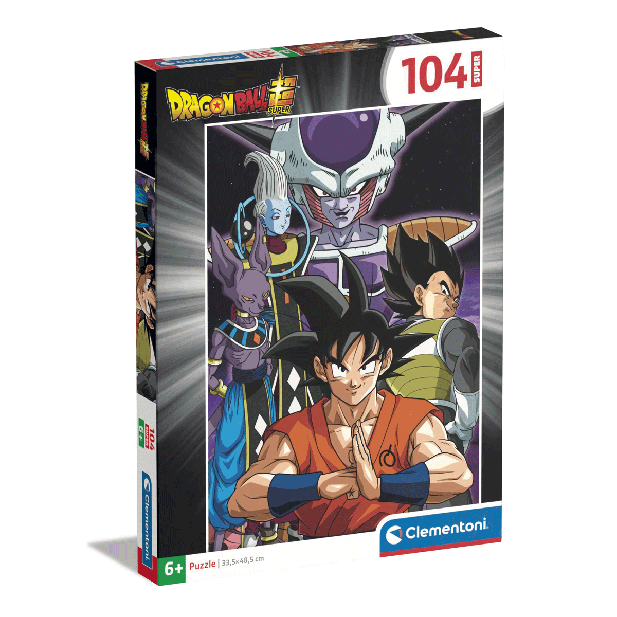 Clementoni - supercolor puzzle dragonball - 104 pezzi, 25774 - CLEMENTONI