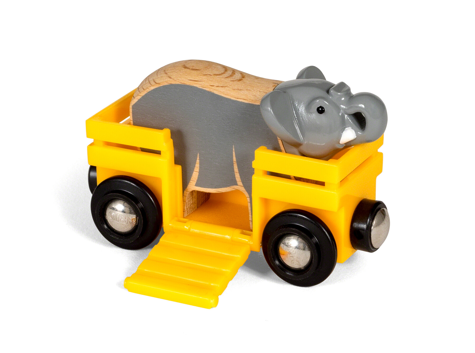 Brio - vagone con elefante, con attacco magnetico, 3+ anni - BRIO