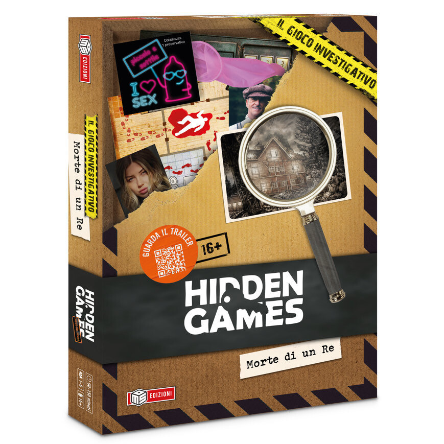 Hidden games - luogo del reato - morte di un re - ms edizioni - 