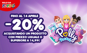 -20% sui prodotti Polly Pocket