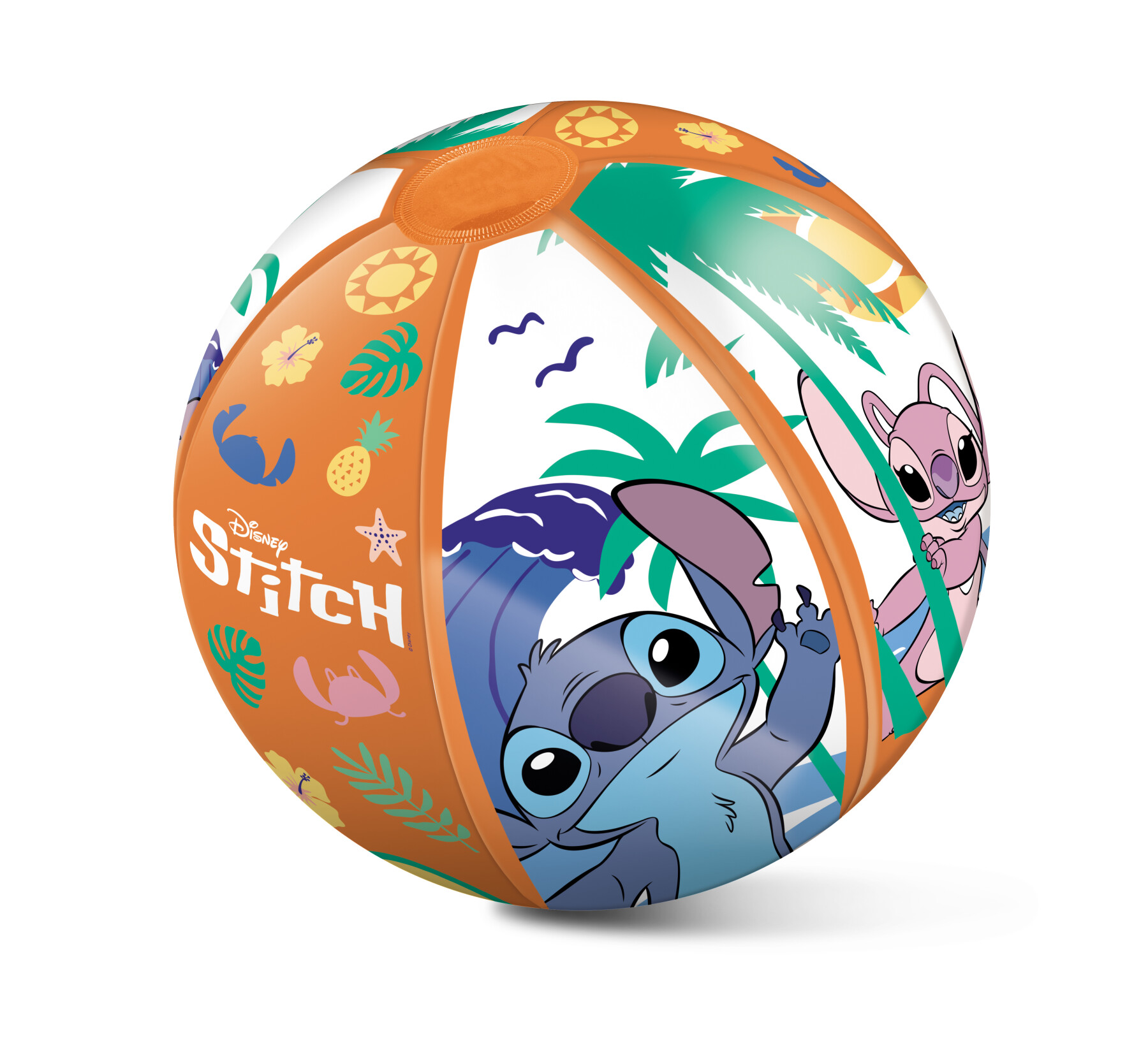 Stitch beach ball - pallone da spiaggia colorato - gonfiabile ideale per giocarci in acqua - adatto a bambini / ragazzi / adulti - 50 cm. di diametro - Disney Stitch