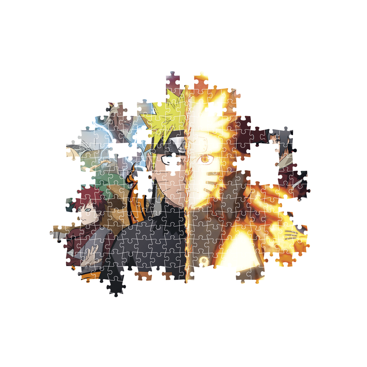 Clementoni - puzzle naruto - puzzle adulti 500 pezzi, 35516 - CLEMENTONI