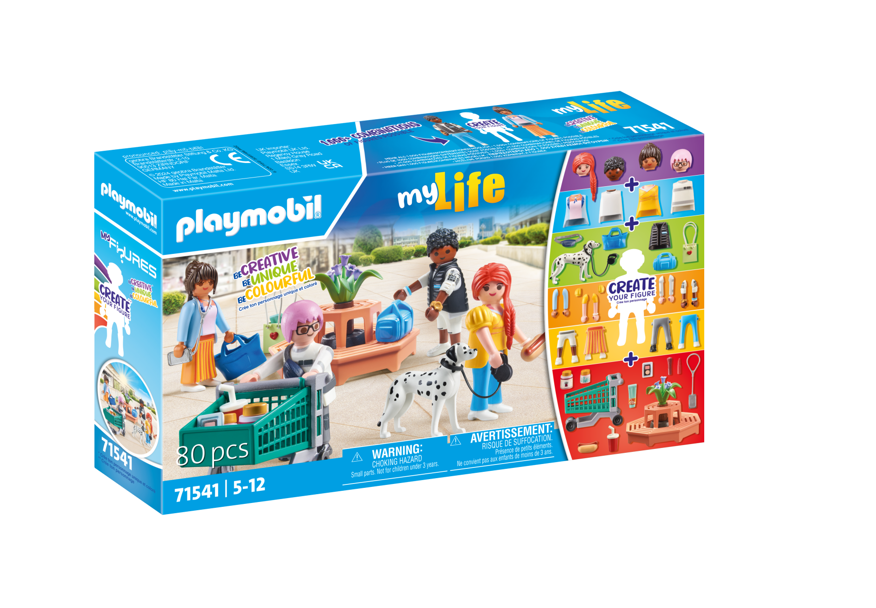 Playmobil my figures 71541 shopping per bambini dai 5 anni - Playmobil