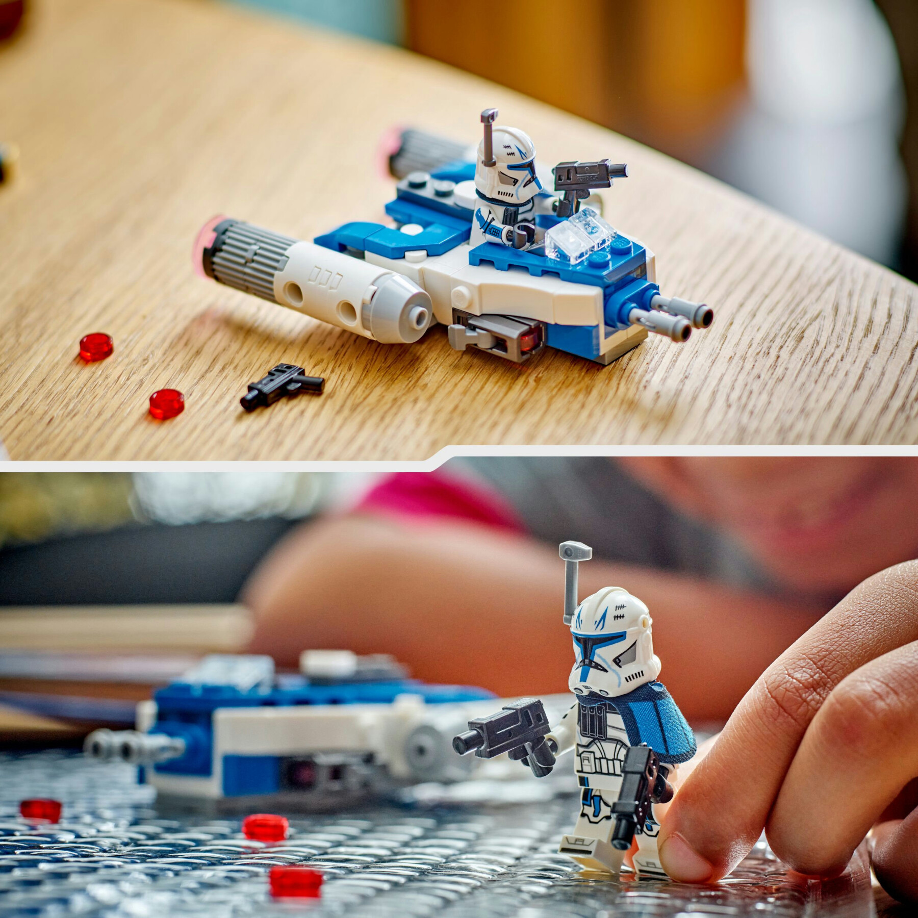 Lego star wars 75391 microfighter y-wing di captain rex, astronave giocattolo da collezione, giochi bambini 6+, piccolo regalo - LEGO® Star Wars™