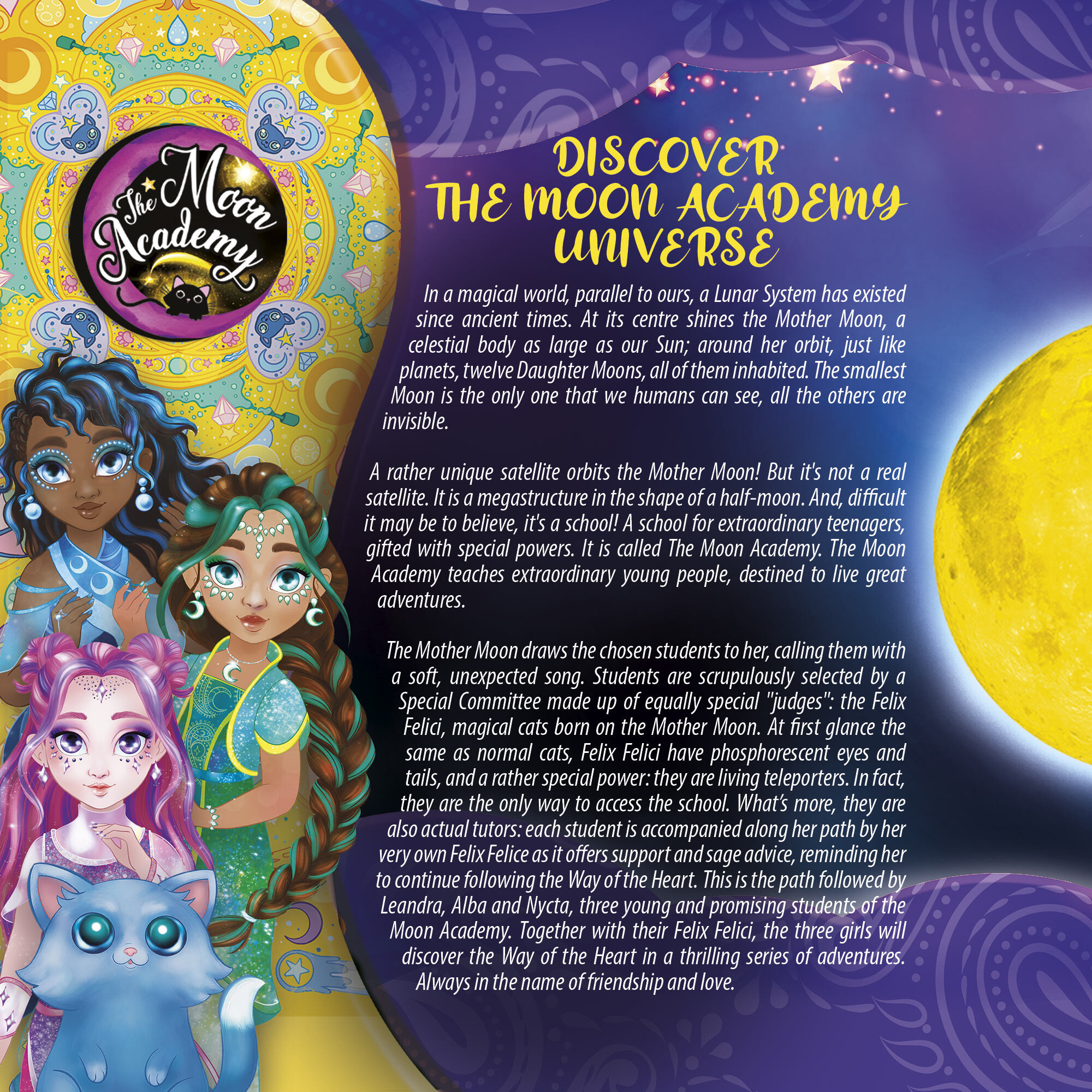 The moon academy moonlight creations - LISCIANI