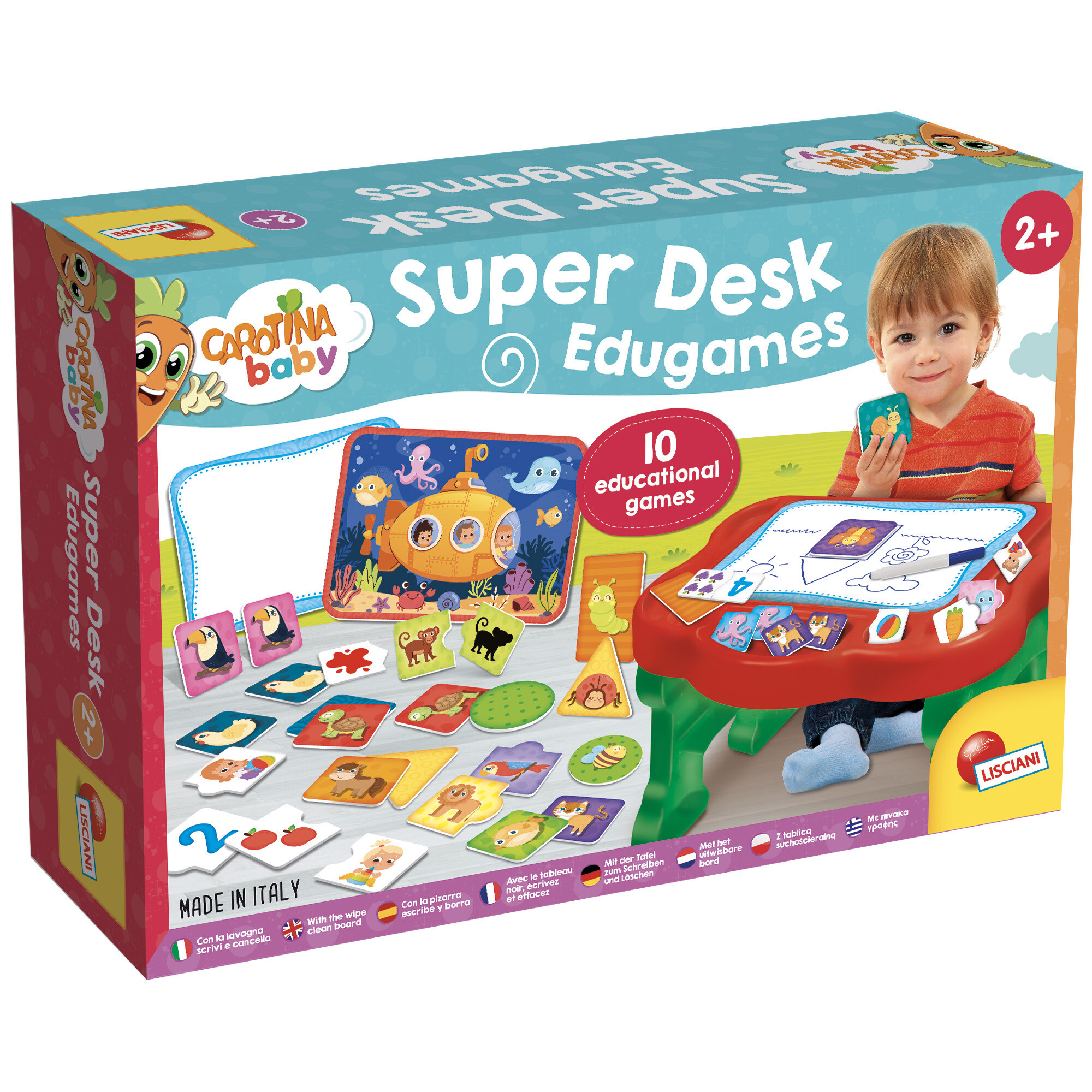 Carotina baby super desk educational - LISCIANI