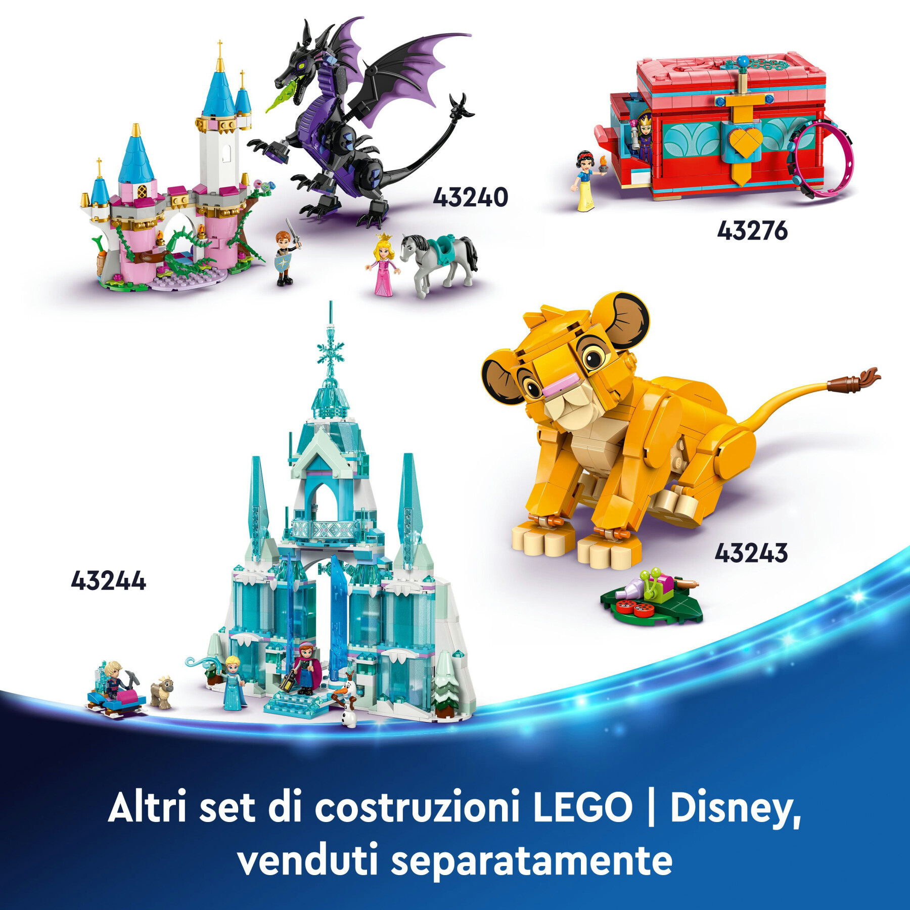 Lego ǀ disney 43245 la magica casa dei madrigal, casa di encanto giocattolo da costruire, giochi bambini 7+ con 7 personaggi - LEGO DISNEY PRINCESS