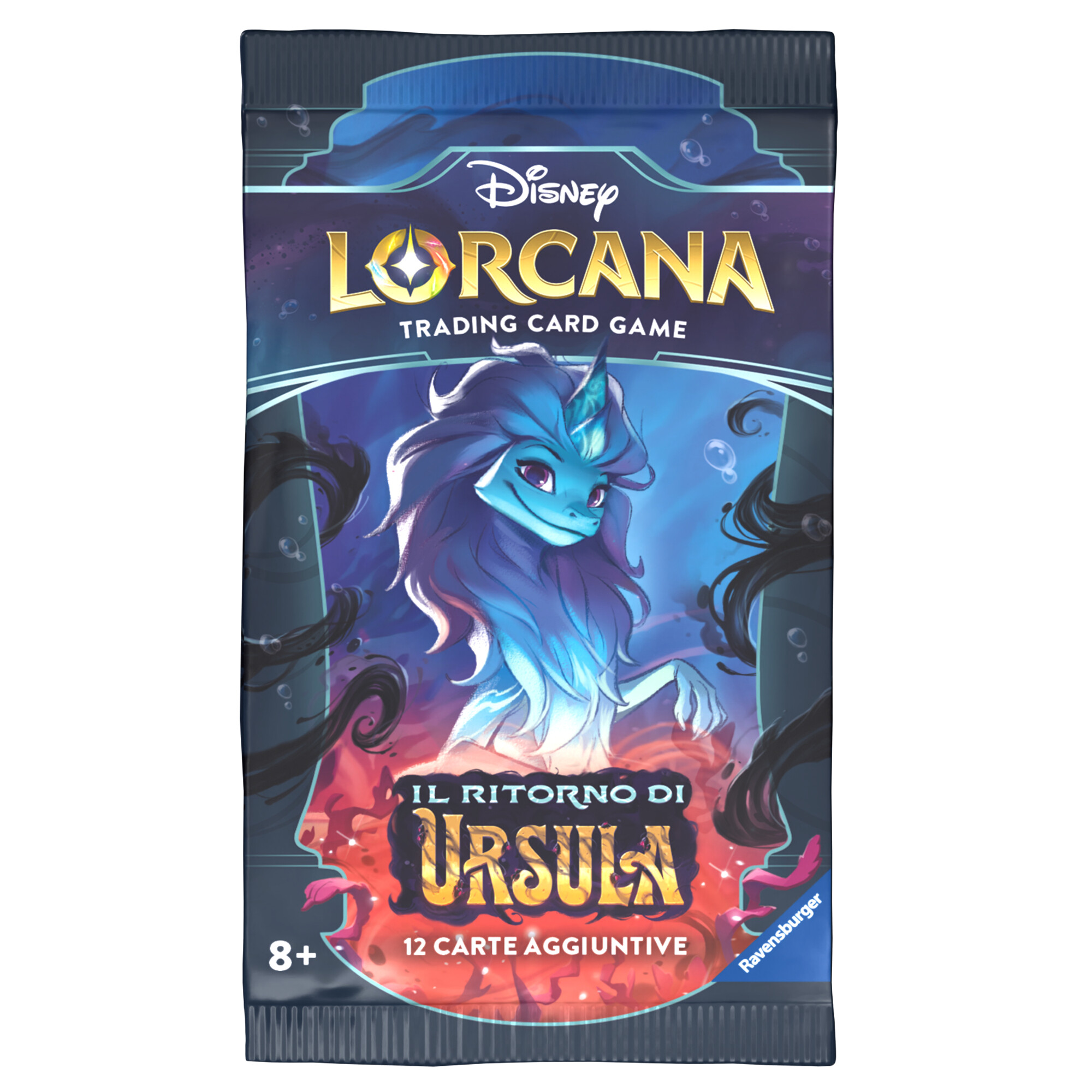 Lorcana disney  - bustina da 12 carte - il ritorno di ursula - Lorcana