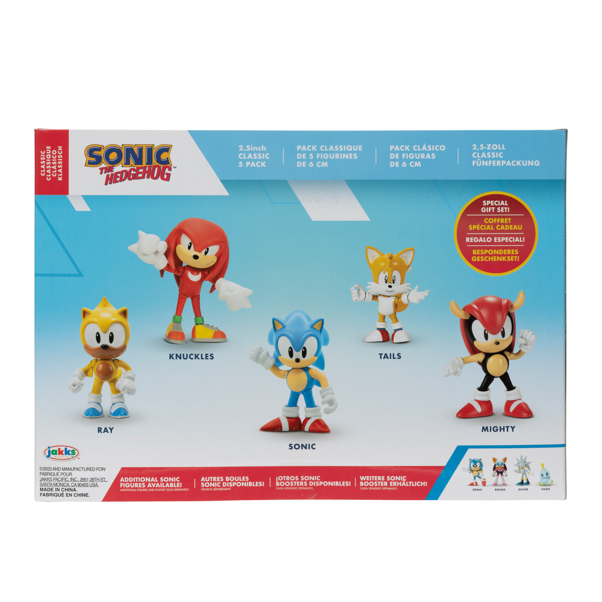 Sonic pack speciale da 5 personaggi articolati alti 6 cm - Sonic