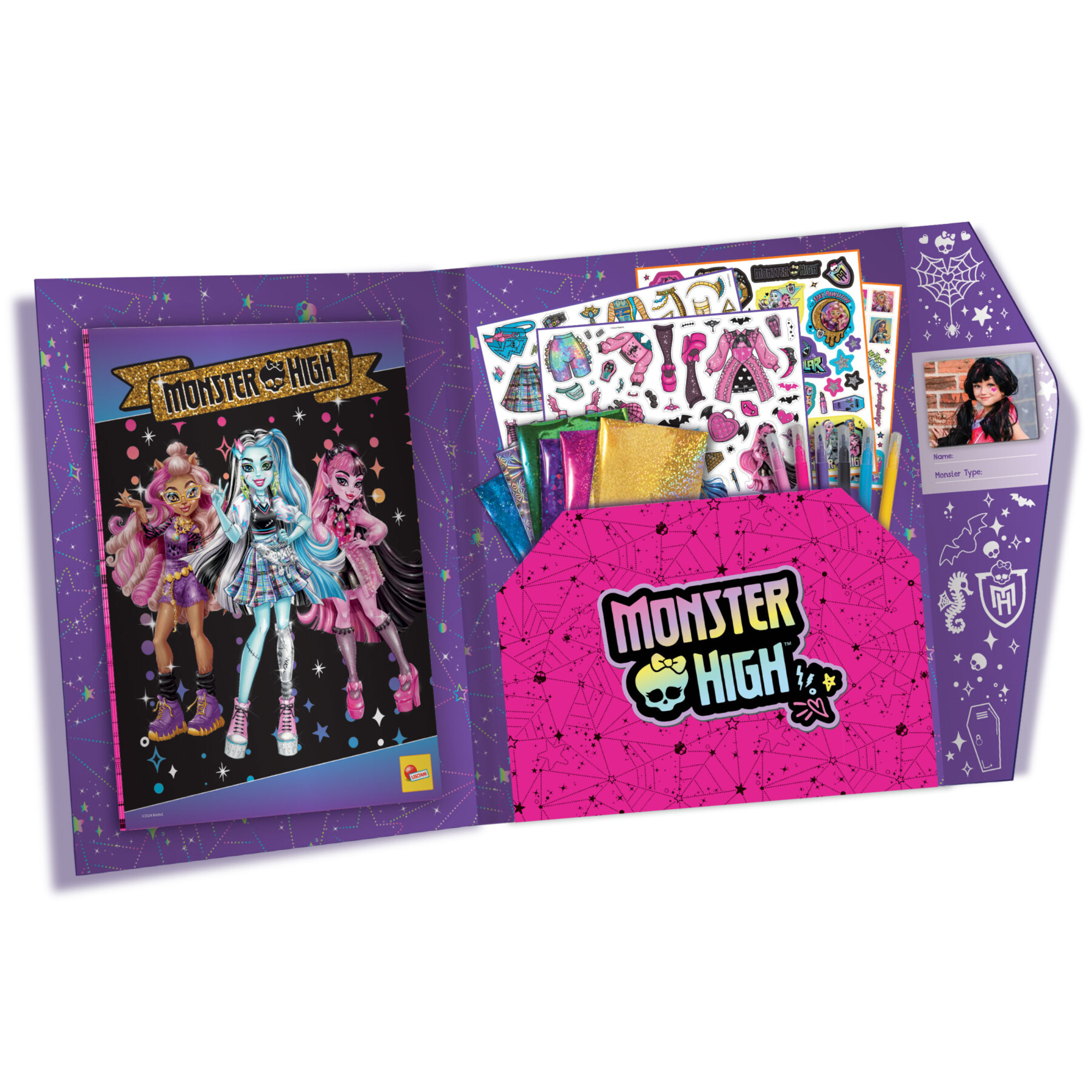 Monster high sketchbook monster cute                                                                                                                                                                 . - LISCIANI