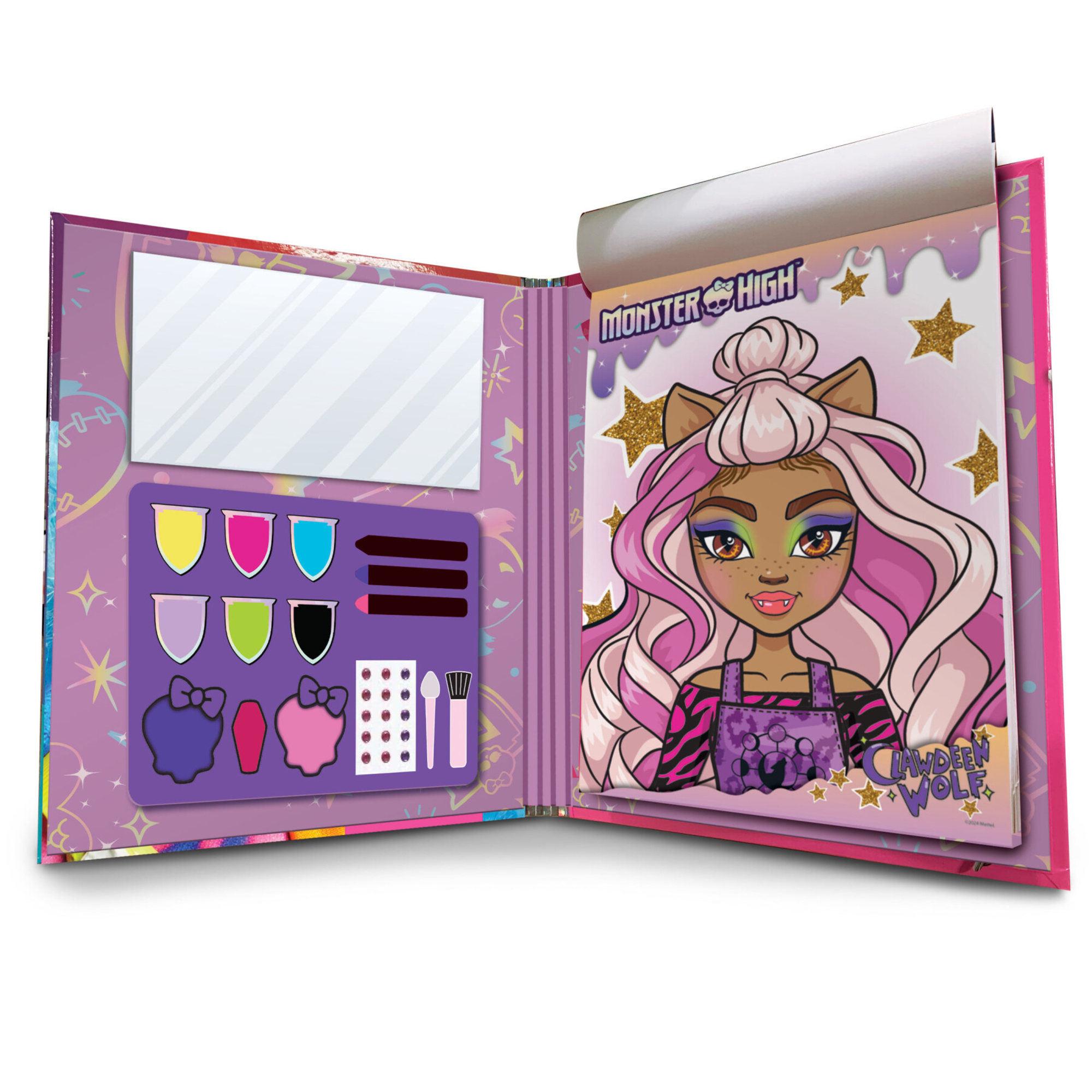 Monster high sketchbook fangtastic make-up - LISCIANI, Monster High