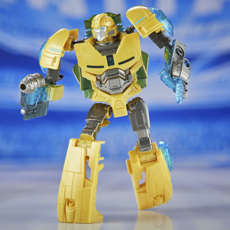 Hasbro transformers one, energon glow bumblebee (b-127), action figure per bambini, ai 6 anni in su - Transformers