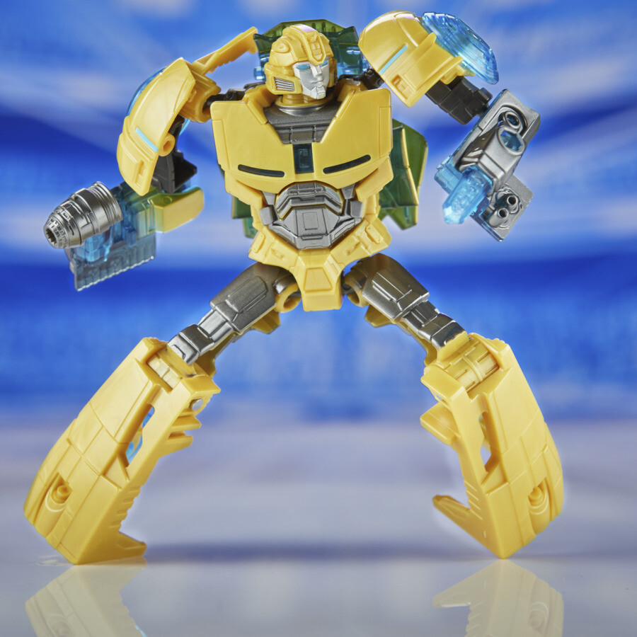 Hasbro transformers one, energon glow bumblebee (b-127), action figure per bambini, ai 6 anni in su - Transformers