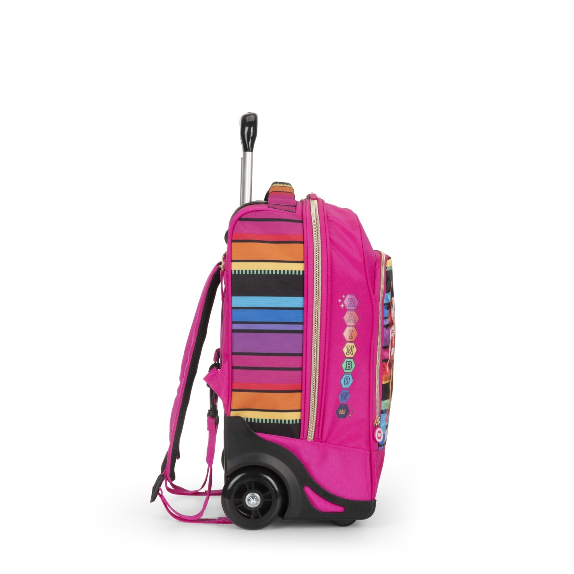 Zaino scuola trolley premium rainbow high 2024/2025 - Rainbow High