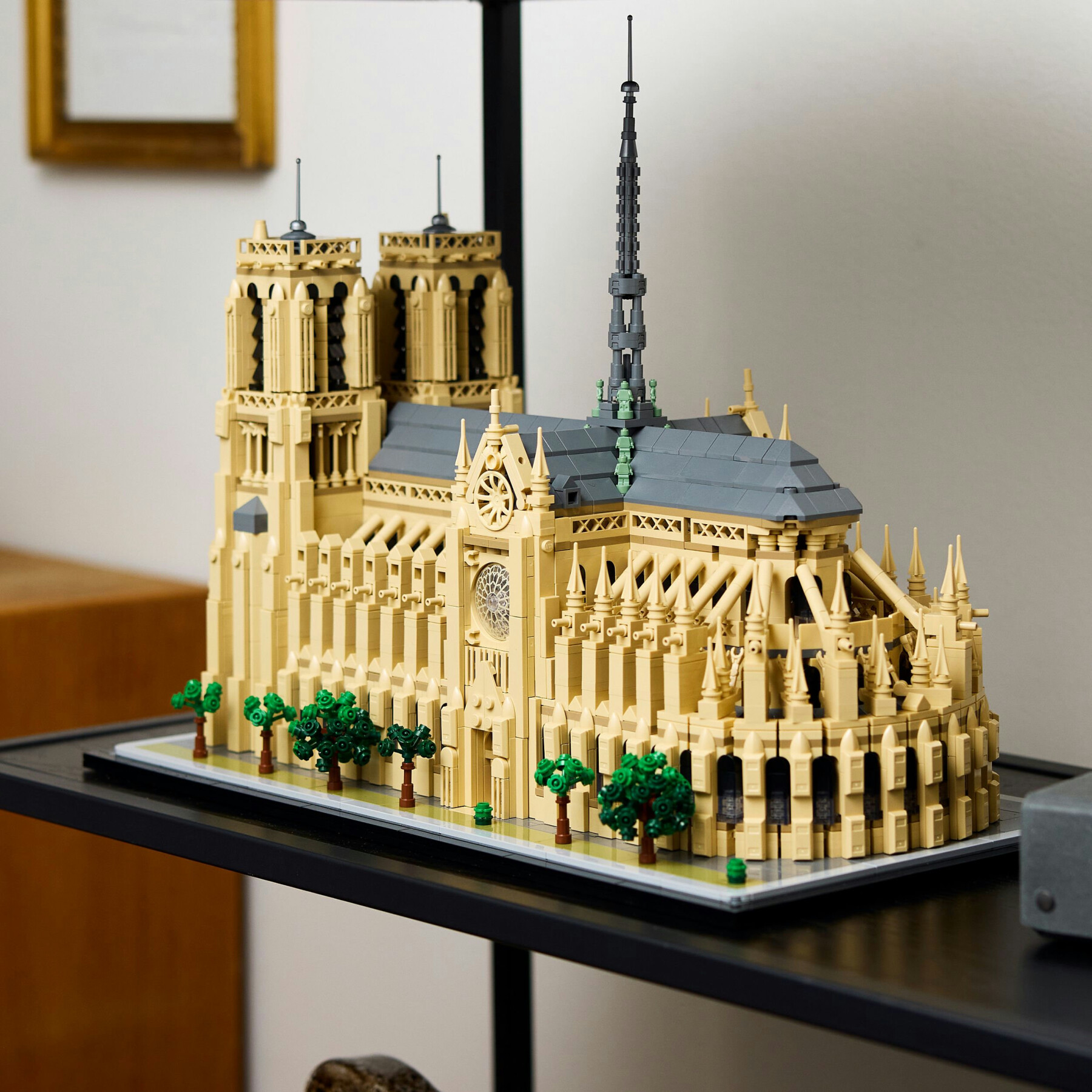 Lego architecture 21061 notre-dame de paris, kit modellismo per adulti di monumento da collezione, regalo per mamma o papà - LEGO ARCHITECTURE