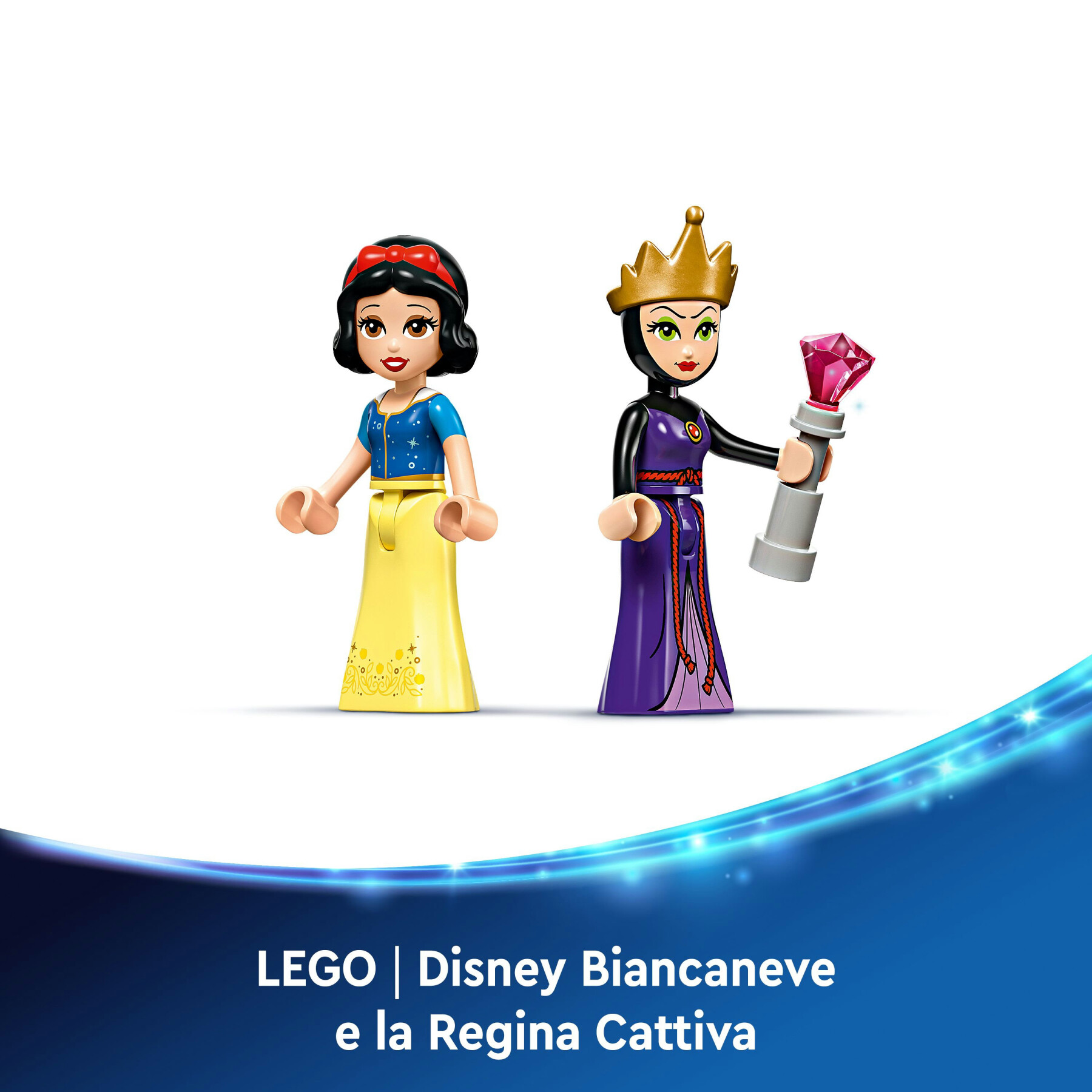 Lego ǀ disney 43276 portagioie di biancaneve giocattolo, giochi per bambini 6+ con braccialetto principesse personalizzabile - LEGO DISNEY PRINCESS