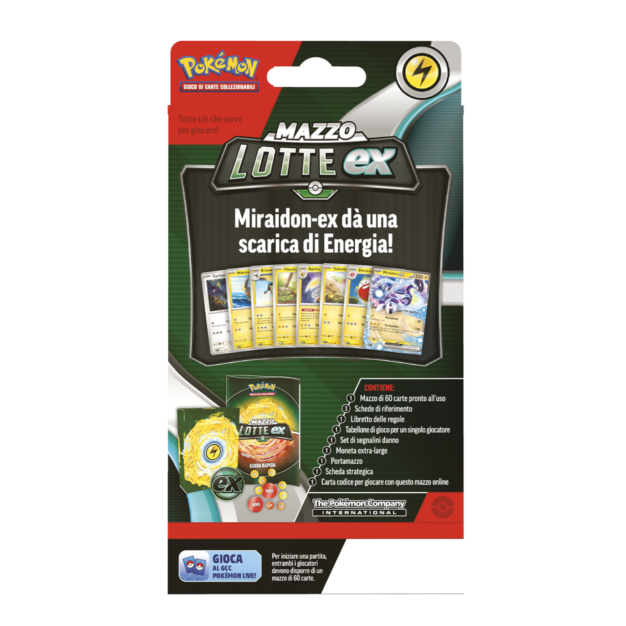 Pokemon mazzo lotte ex - miraidon ex e victini ex - POKEMON