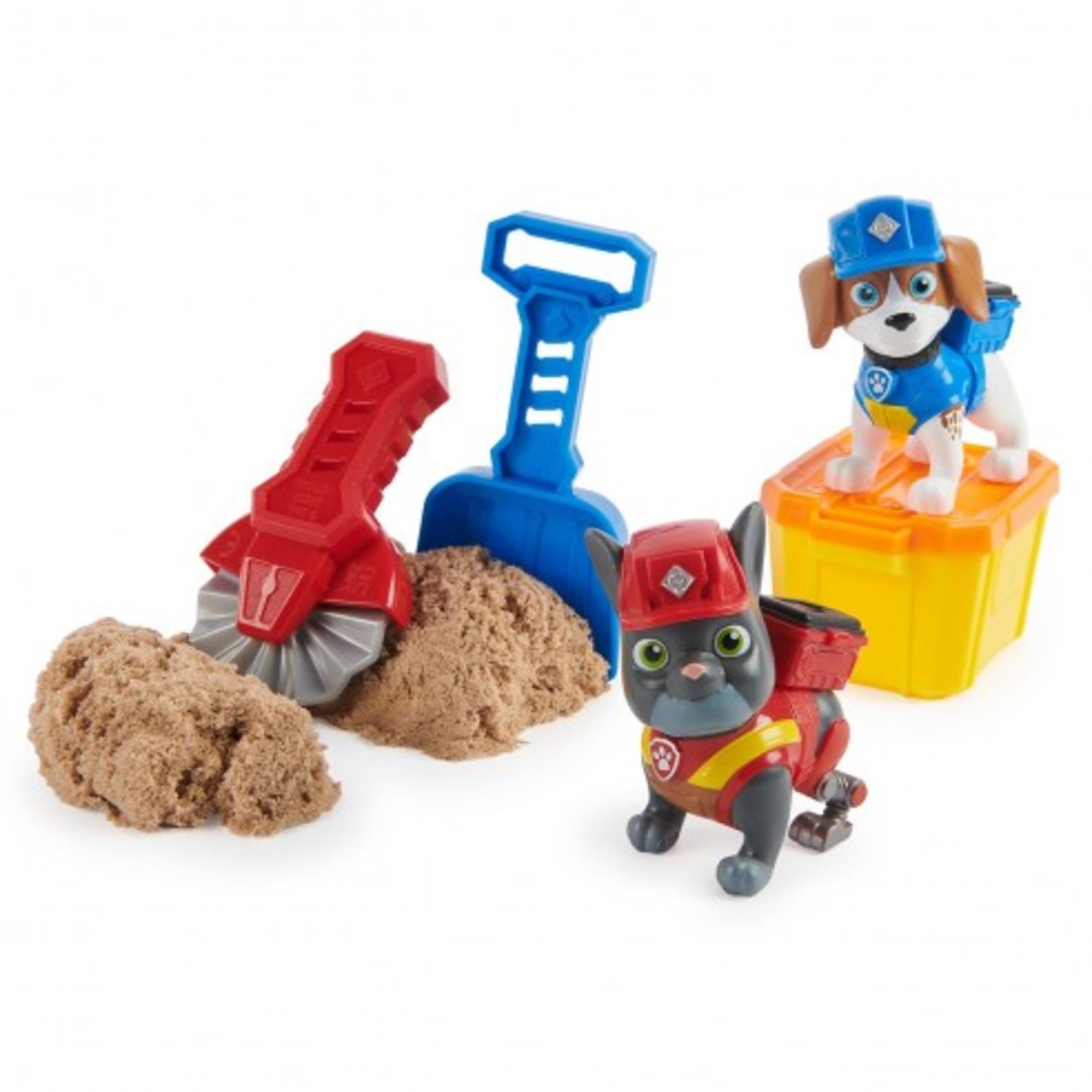 Rubble & crew, set di action figure rubble and mix - Paw Patrol