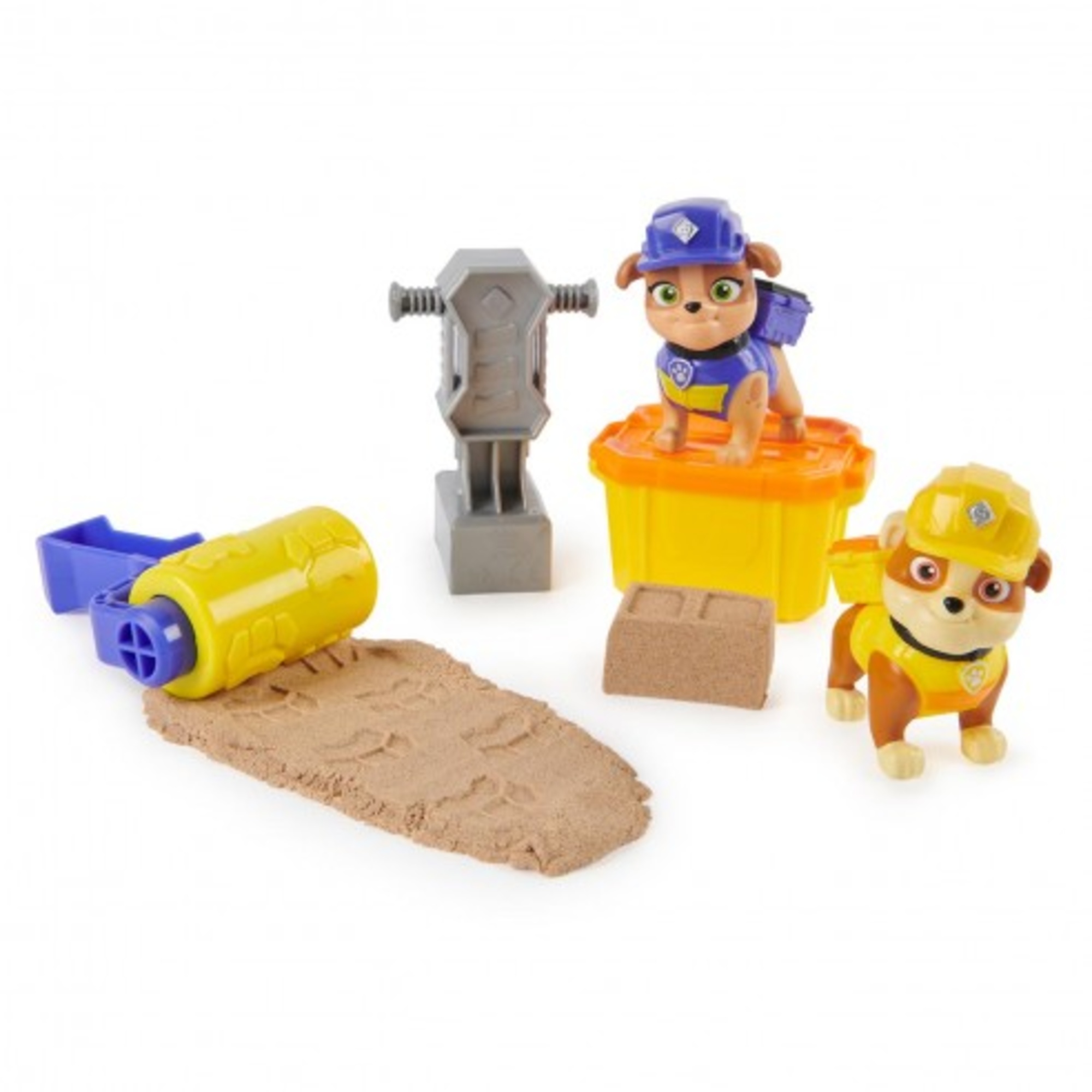 Rubble & crew, set di action figure rubble and mix - Paw Patrol