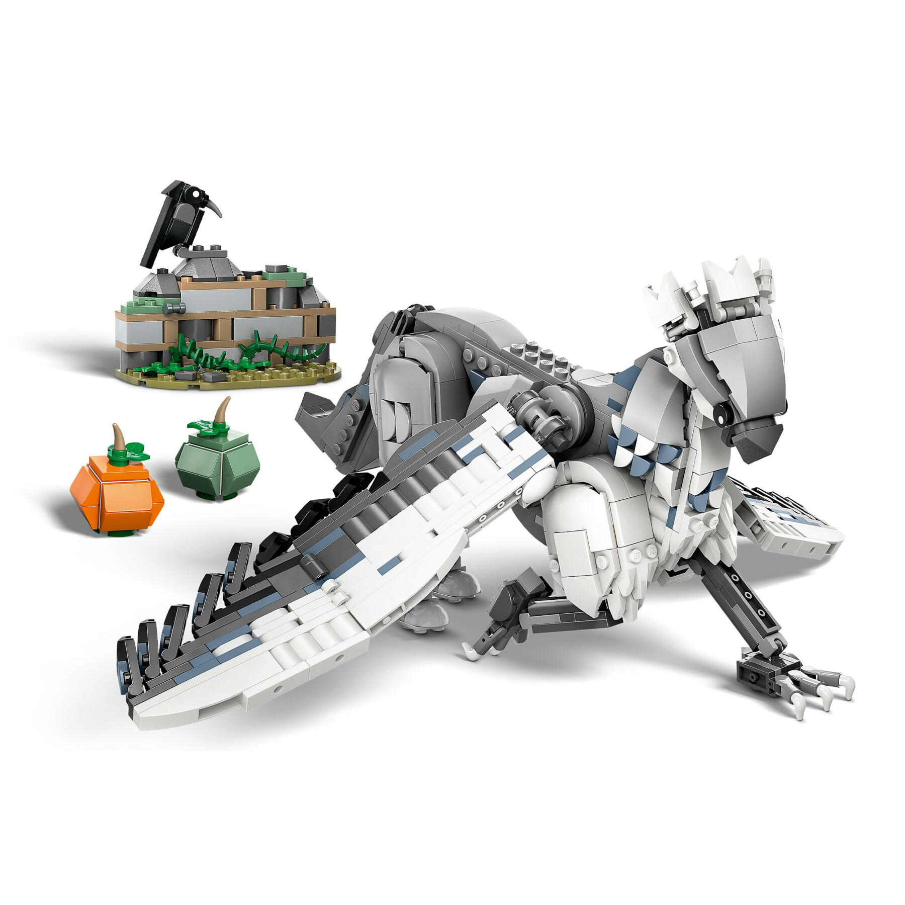 Lego harry potter 76427 fierobecco, ippogrifo giocattolo da costruire con parti snodabili da collezione, giochi per bambini 9+ - LEGO® Harry Potter™