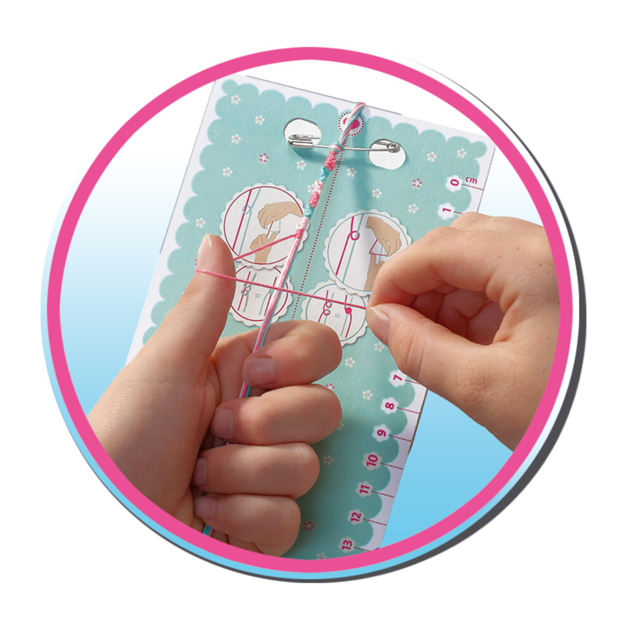 Ravensburger - be creative: braccialetti dell'amicizia, bricolage 8+ - 