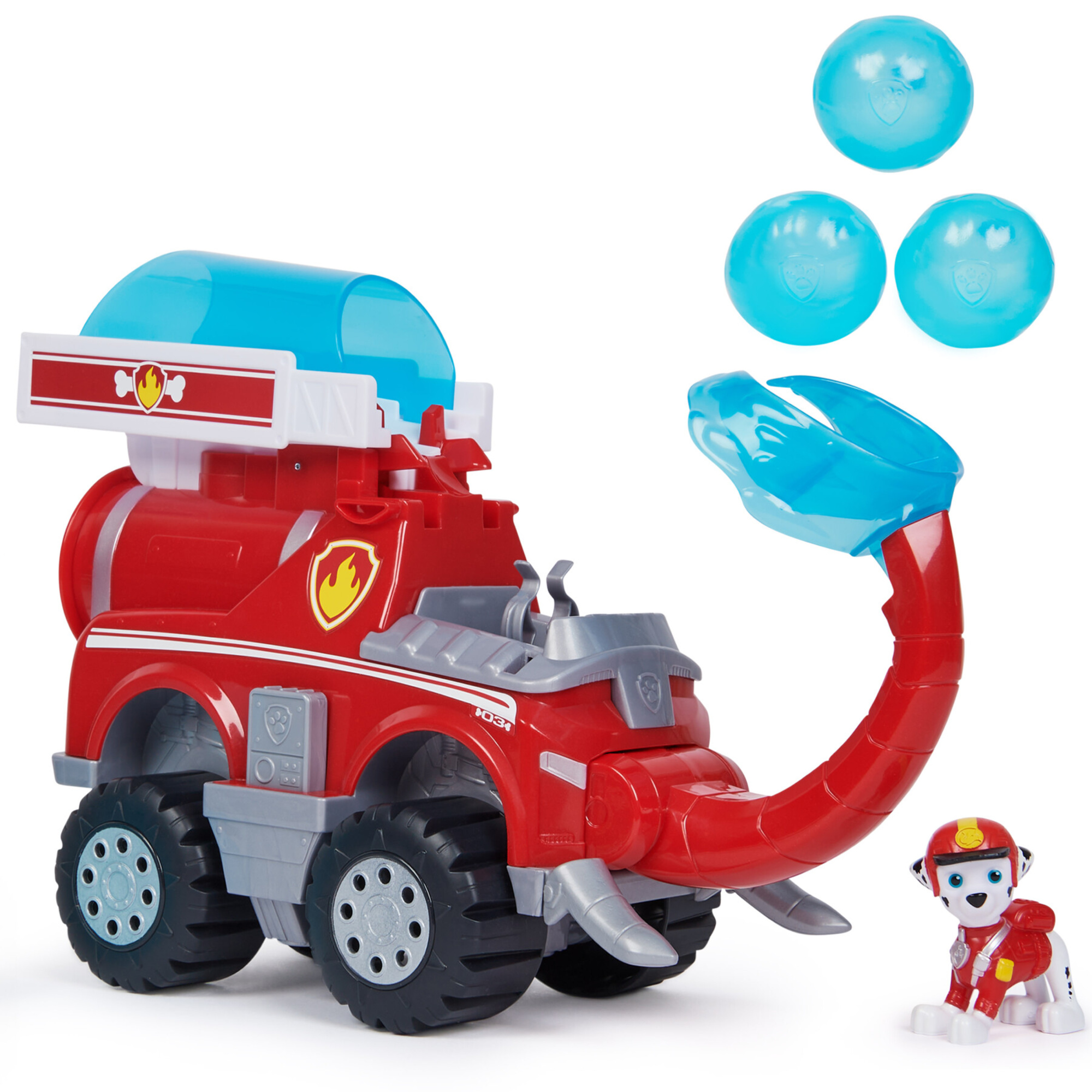 Paw patrol jungle pups, veicolo deluxe di marshall - Paw Patrol