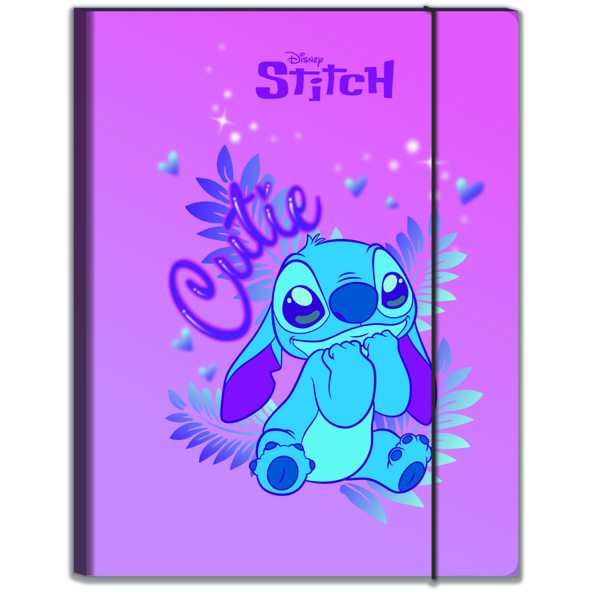 Cartellina con elastico # lilo & stitch - Disney Stitch