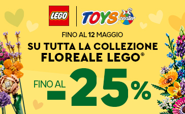 Fino al -25% sulla collezione floreale Lego
