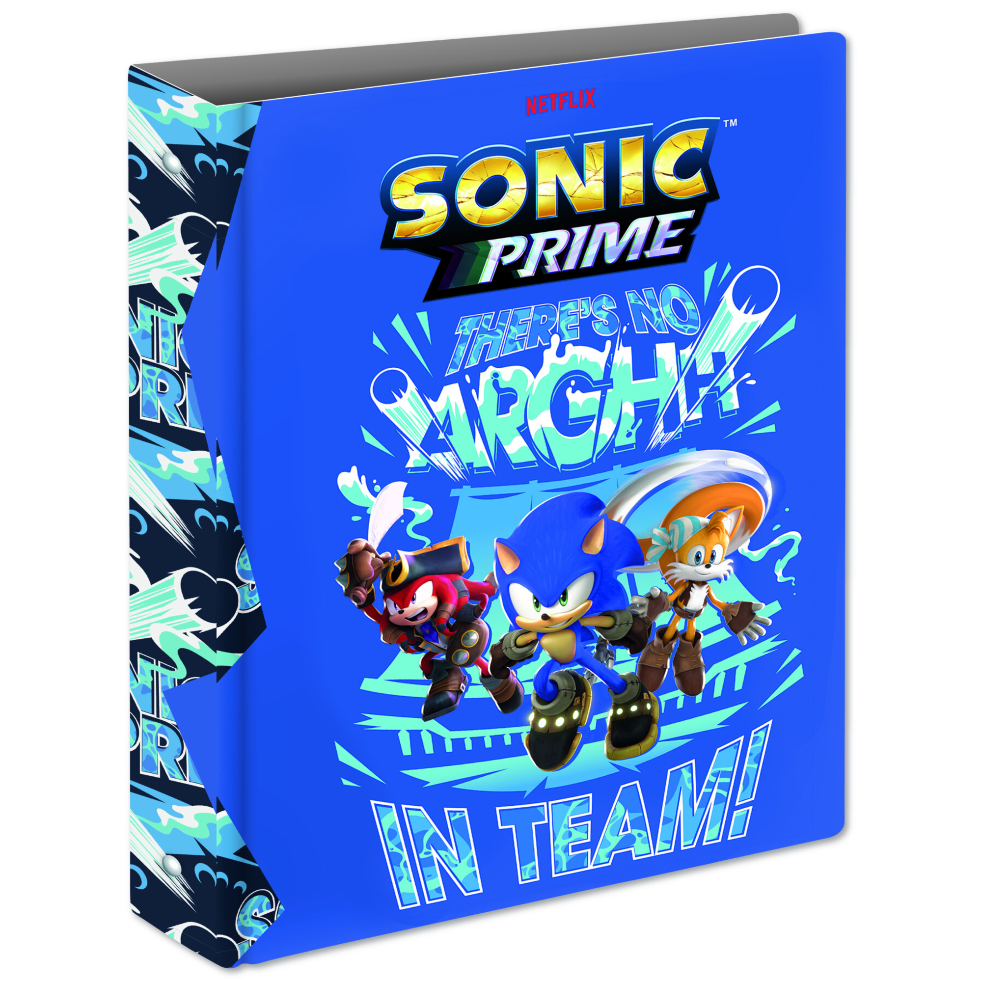 Raccoglitore con anelli a4 d30 # sonic prime - Sonic