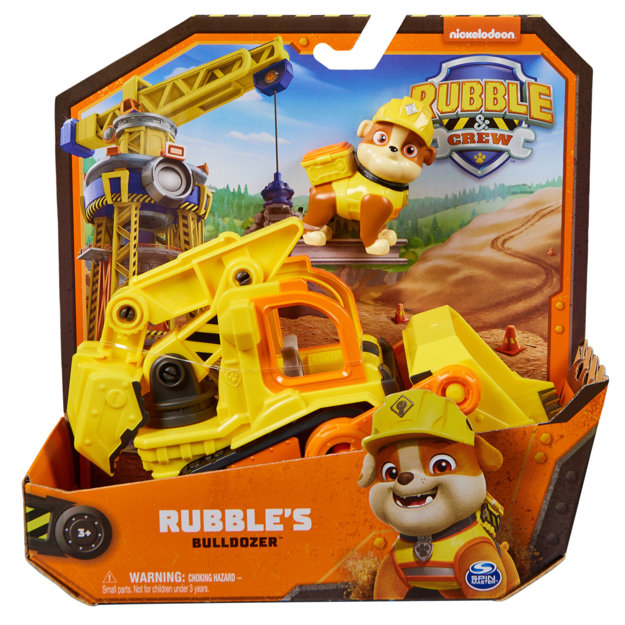 Rubble & crew,camion giocattolo rubble's bulldozer - Paw Patrol