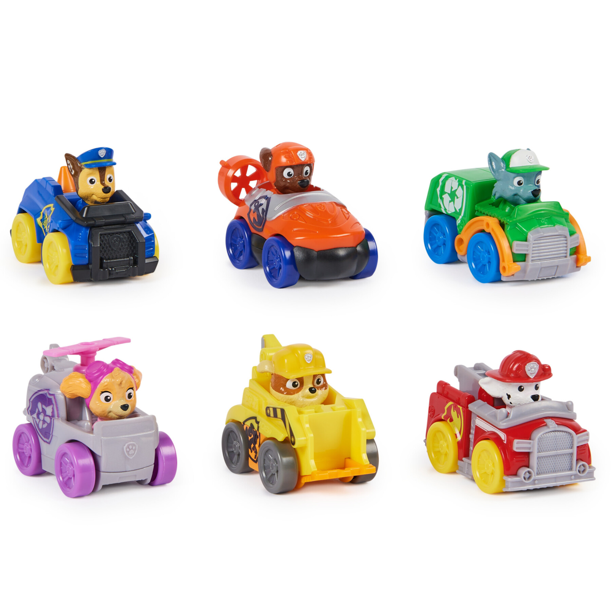 Paw patrol: pup squad racers, set con 6 veicoli - Paw Patrol