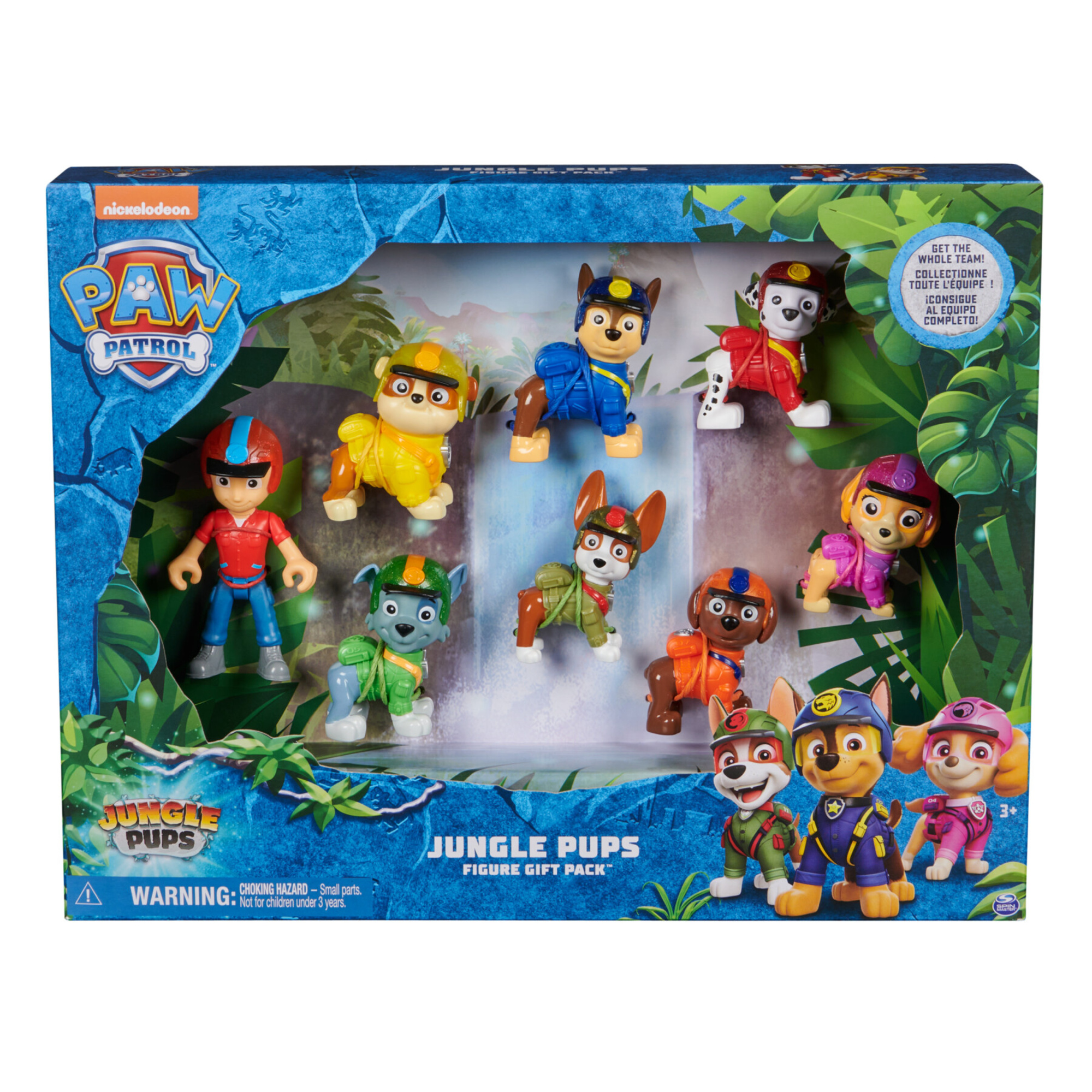 Paw patrol: jungle pups gift pack,con 8 personaggi - Paw Patrol