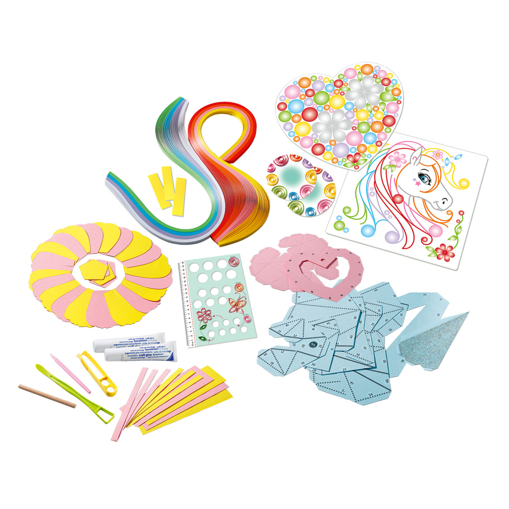 Ravensburger - be creative: paper art unicorn, bricolage, 8+ - RAVENSBURGER