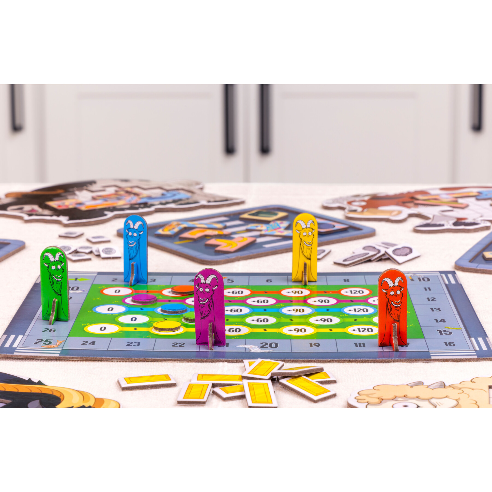 Thinkfun - goat's day out, gioco di strategia, gioco da tavolo, età 8+ anni - THINKFUN