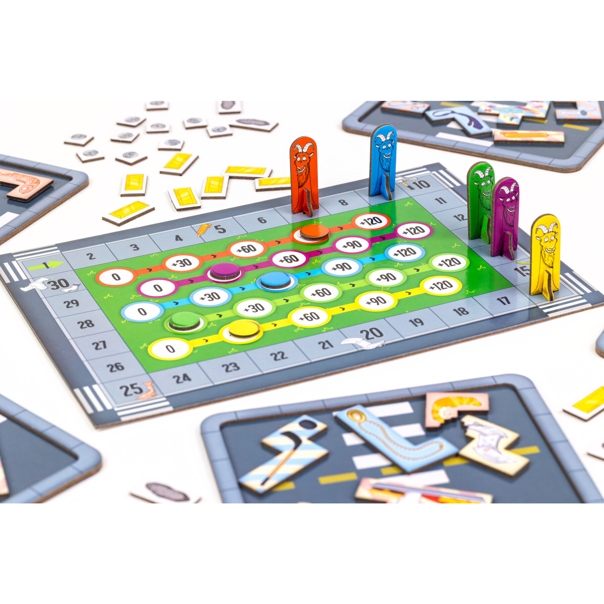 Thinkfun - goat's day out, gioco di strategia, gioco da tavolo, età 8+ anni - THINKFUN