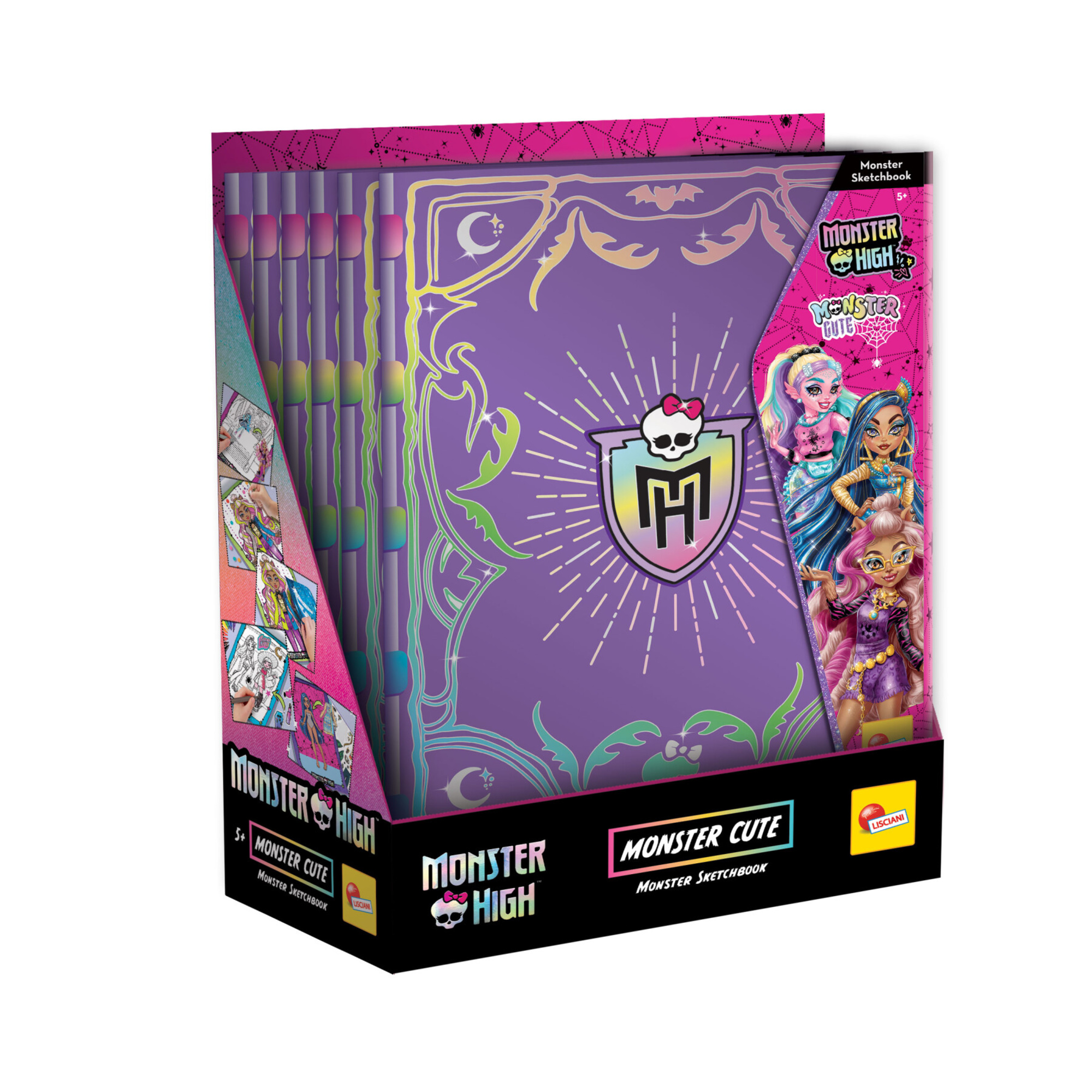 Monster high sketchbook monster cute                                                                                                                                                                 . - LISCIANI