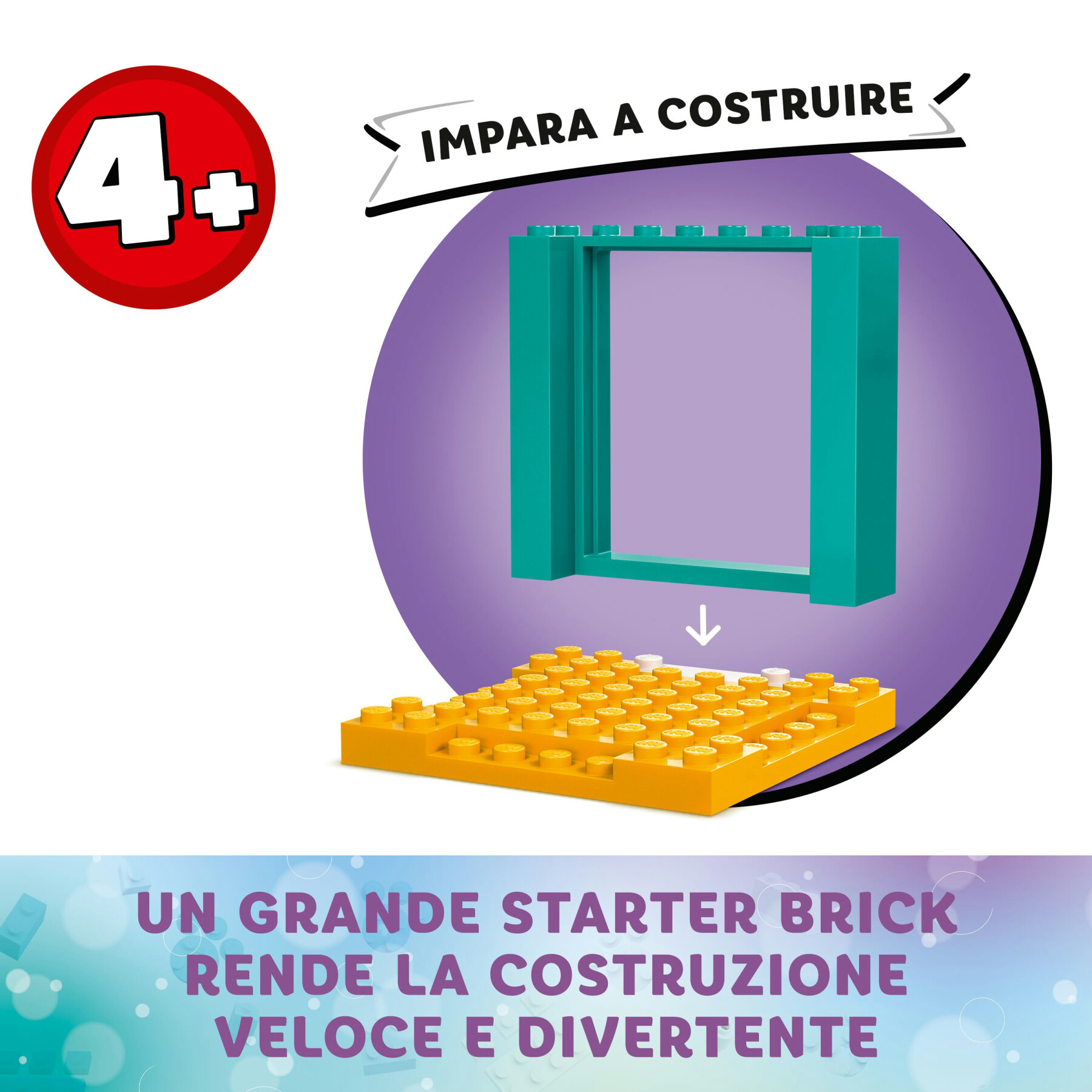 Lego la casa delle bambole di gabby 10795 creazioni con baby scatola, giochi educativi per bambini 4+, idea regalo creativa - GABBY'S DOLLHOUSE