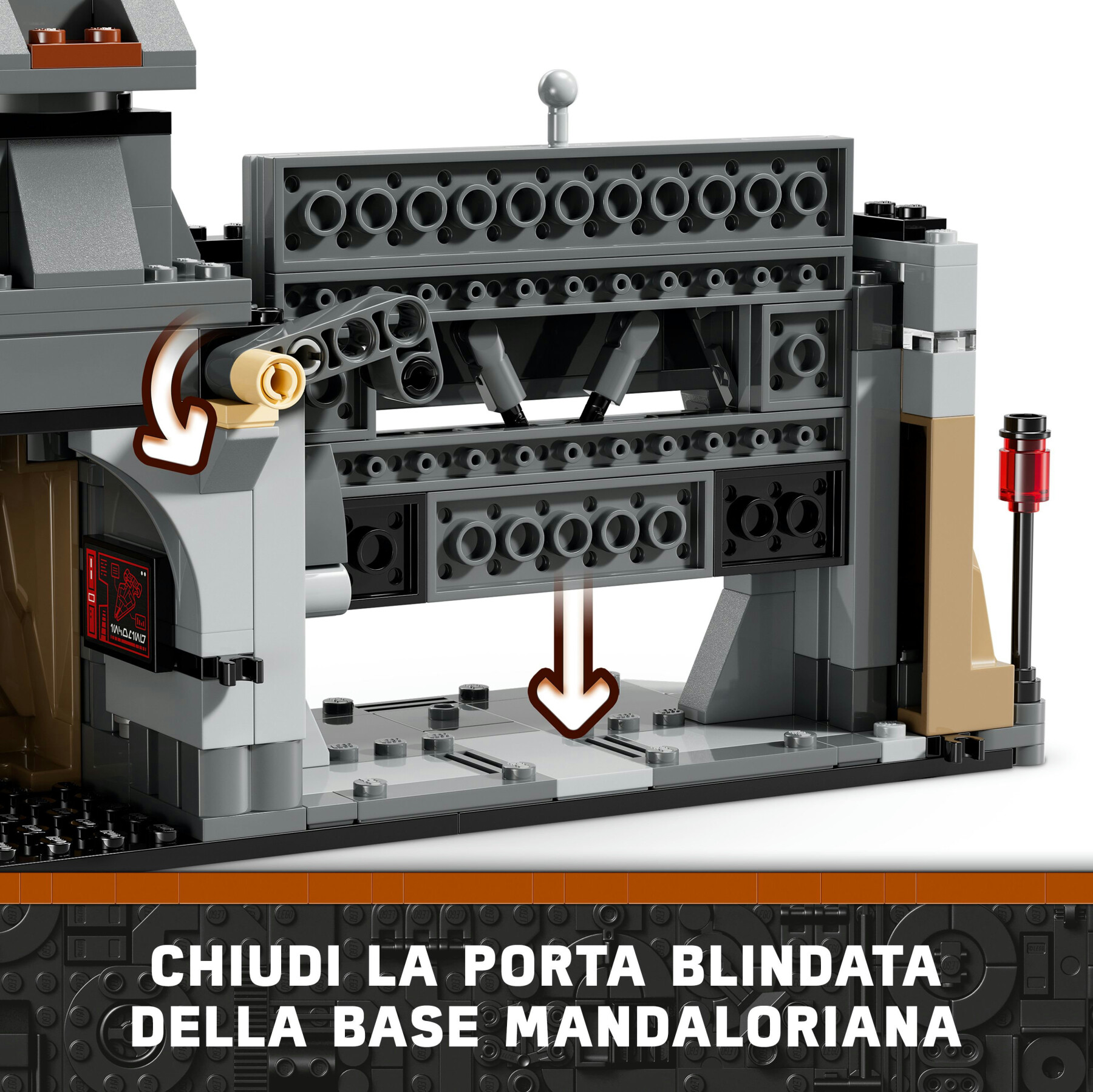 Lego star wars 75386 battaglia tra paz vizsla e moff gideon, giochi d'avventura per bambini 7+ da collezione con 4 minifigure - LEGO® Star Wars™