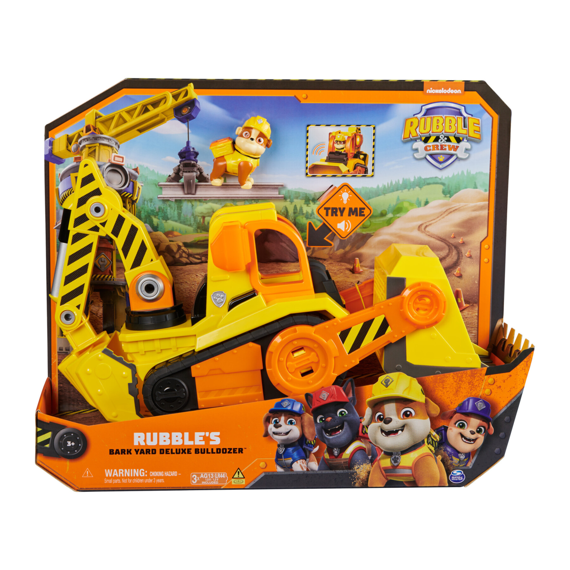 Rubble & crew, camion bark yard deluxe bulldozer - Paw Patrol