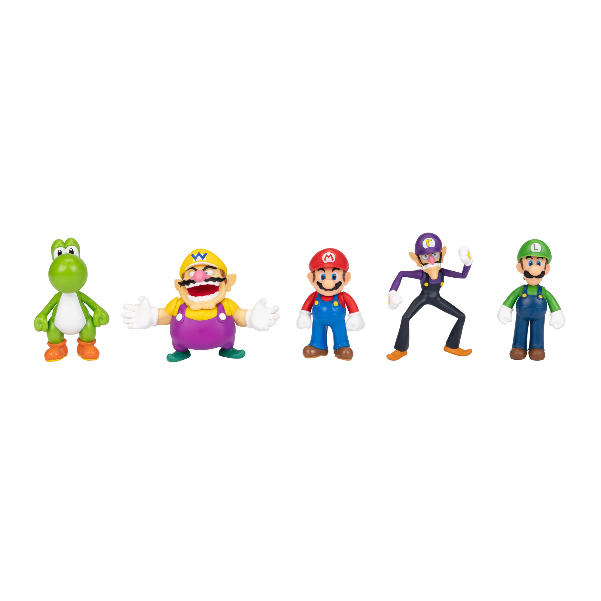 Nintendo 6 cm figure 5pk - nuovi personaggi giocabili - Super Mario