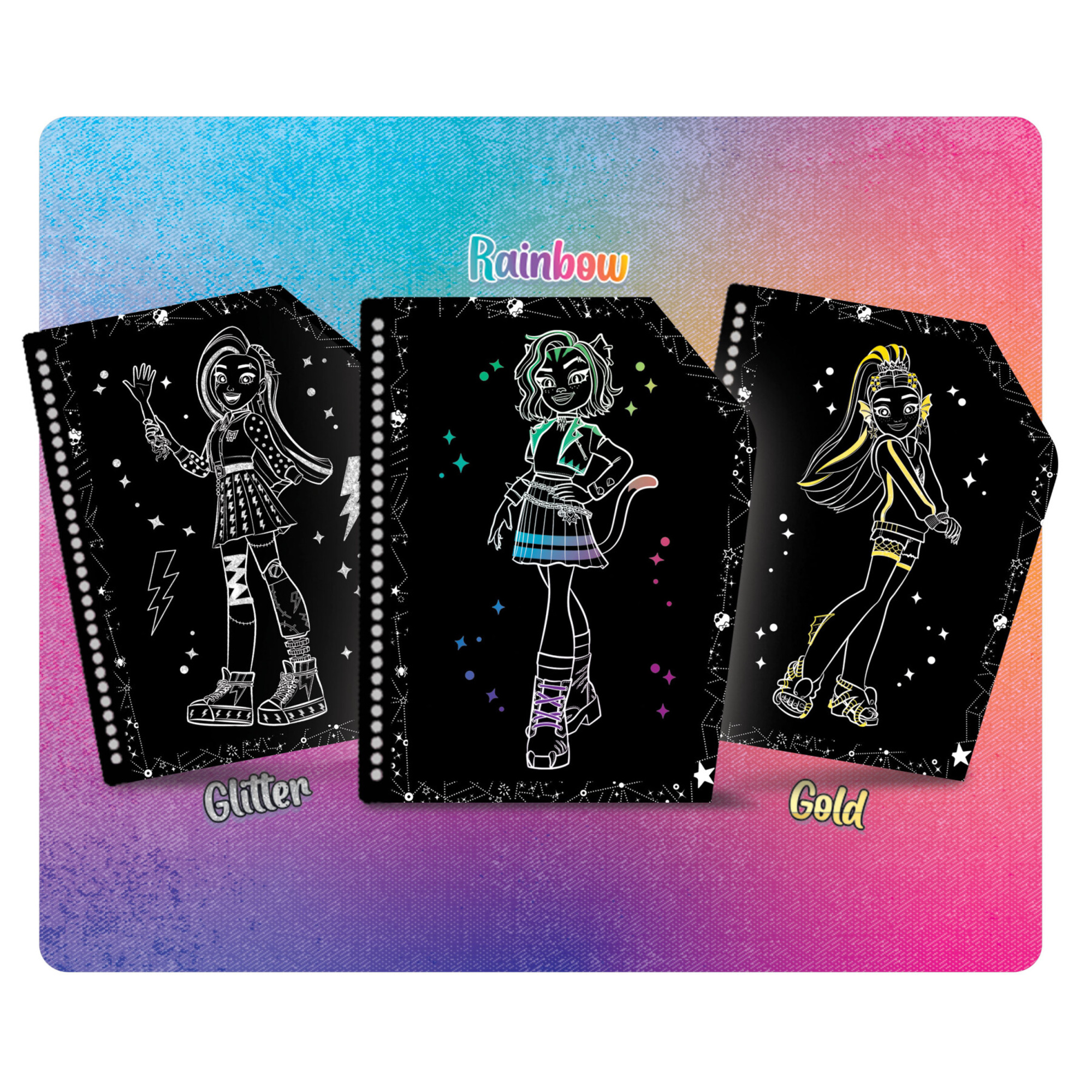 Monster high sketchbook monster friends forever scratch reveal - LISCIANI, Monster High