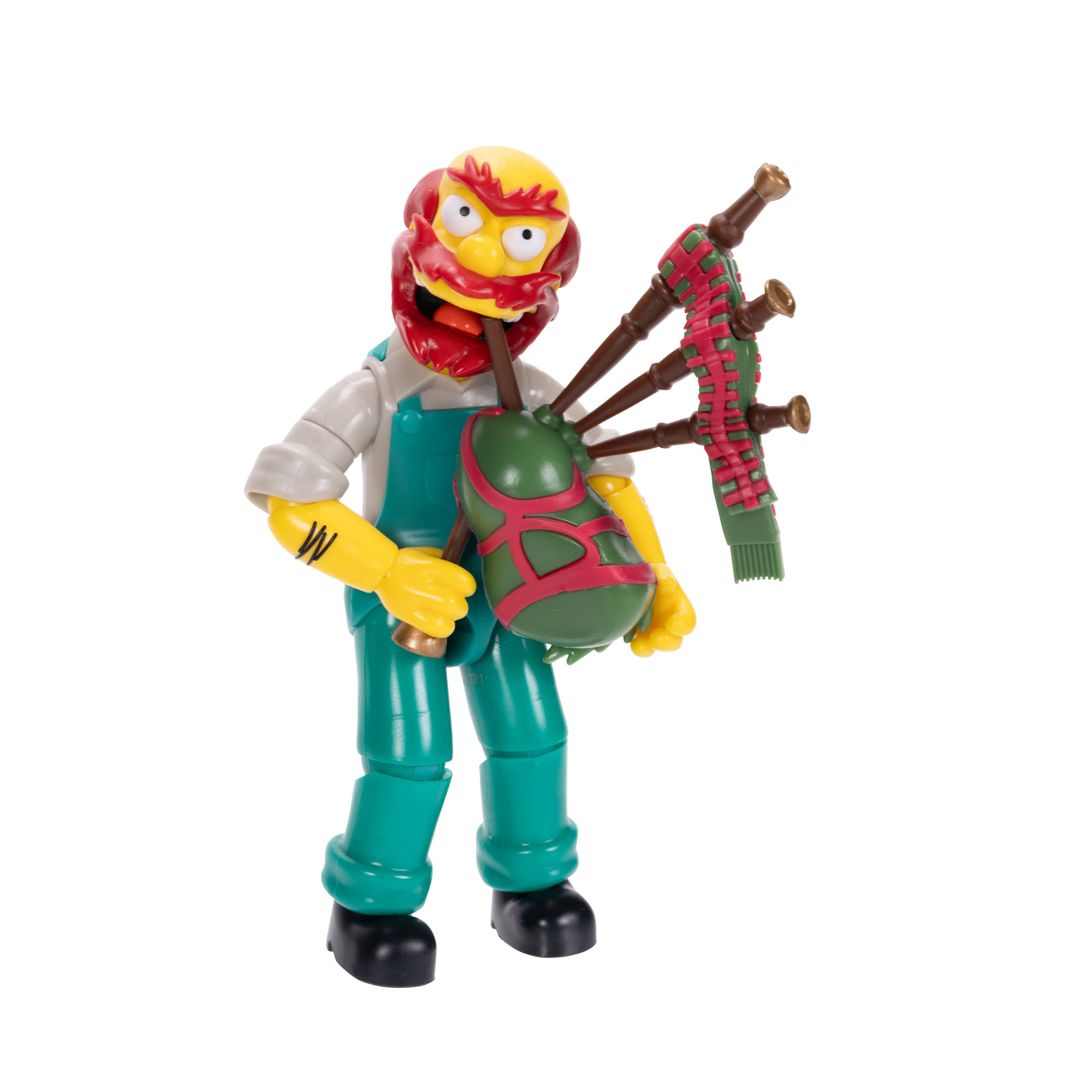 The simpsons - 5" figura assortita in scala 5" homer bart groundskeeper willie otto - SIMPSONS