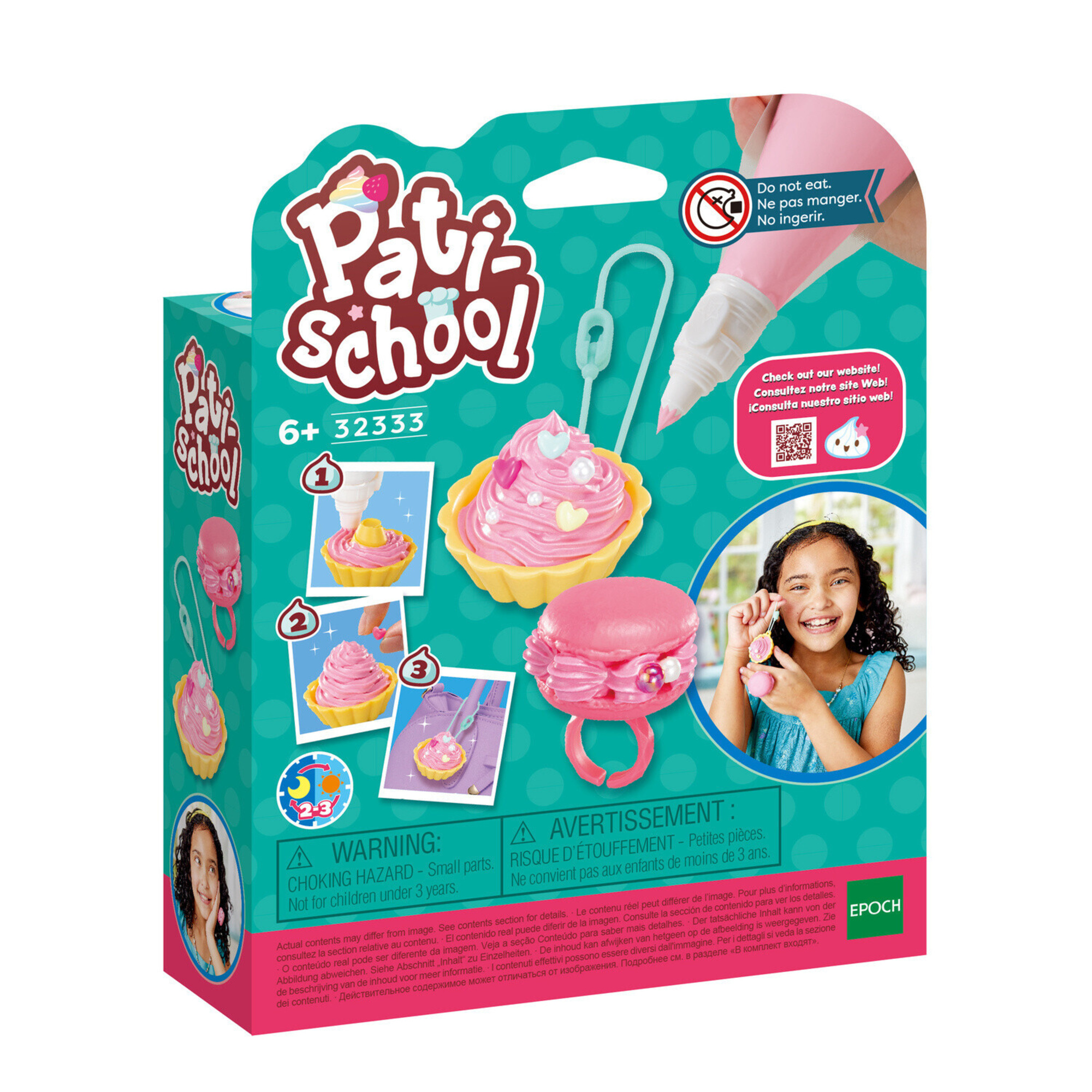 Pati school - glassa, decora e crea! creations kit -  lavanda e pastello - 