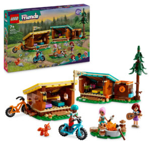 Lego friends 42624 cabine relax al campo avventure, giochi educativi per bambini 7+ anni, campeggio giocattolo da costruire - LEGO FRIENDS, Lego
