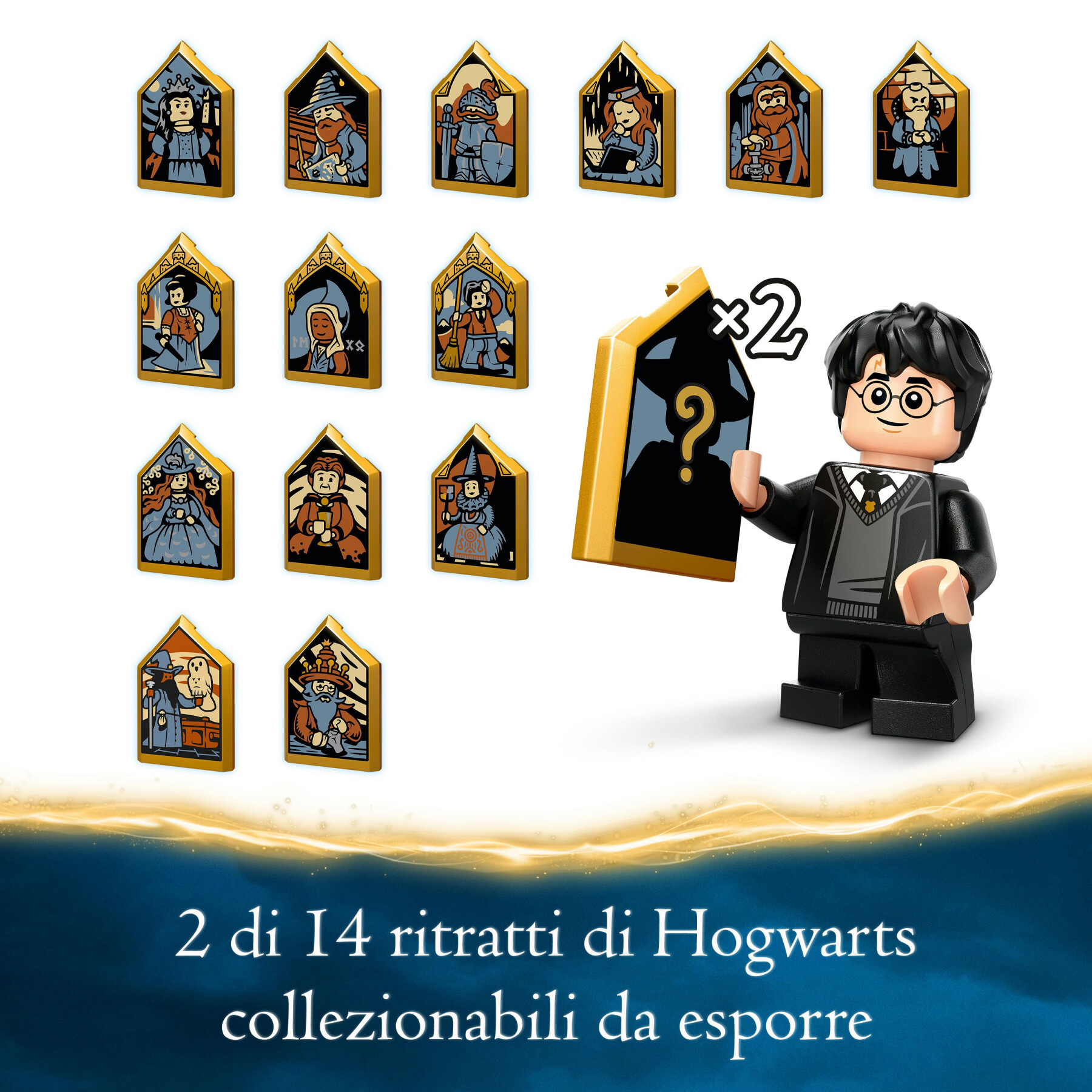 Lego harry potter 76431 castello di hogwarts: lezione di pozioni giocattolo, giochi bambini per 8+, idea regalo da collezione - LEGO® Harry Potter™