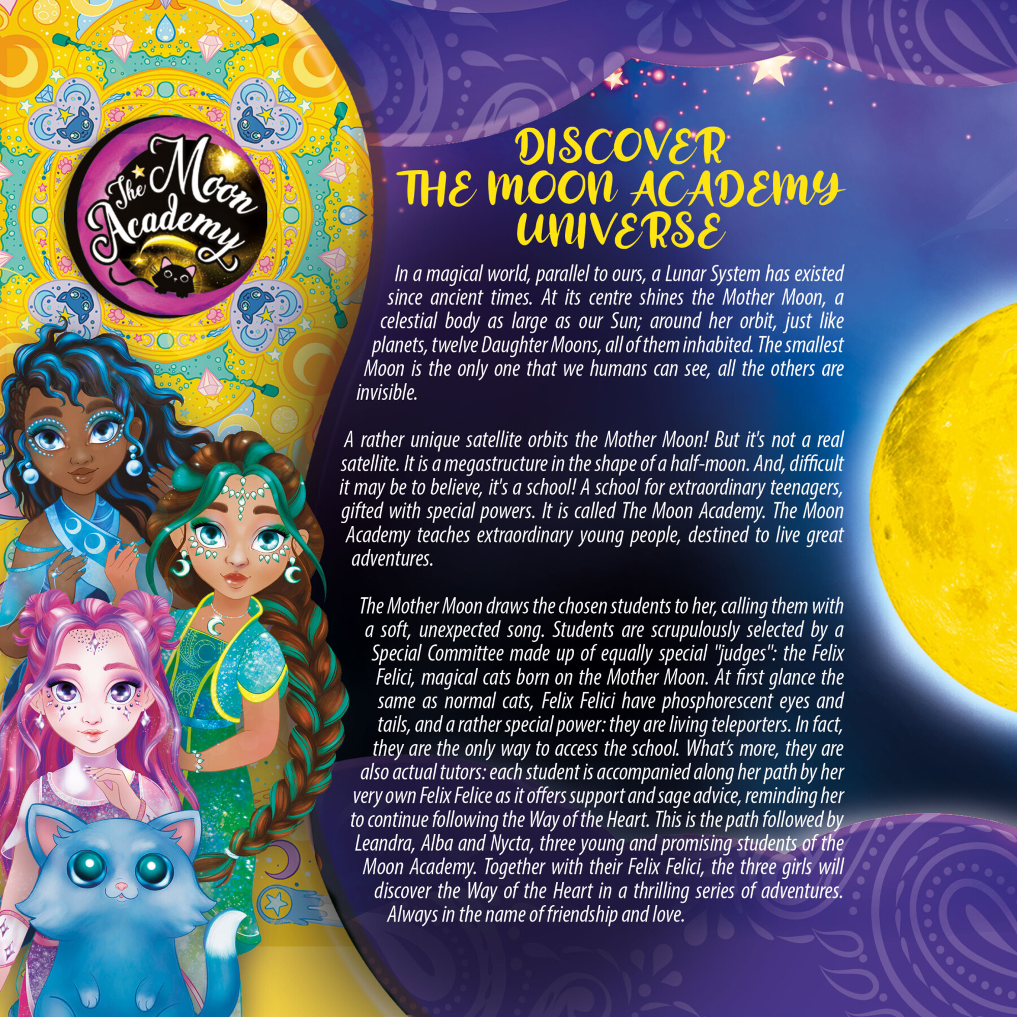 The moon academy magic cats collection - LISCIANI