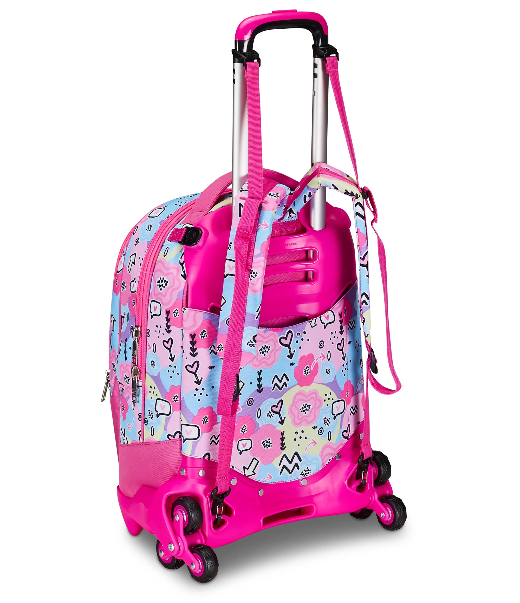 Trolley jack-3wd+ sj gang pinkhugs - 