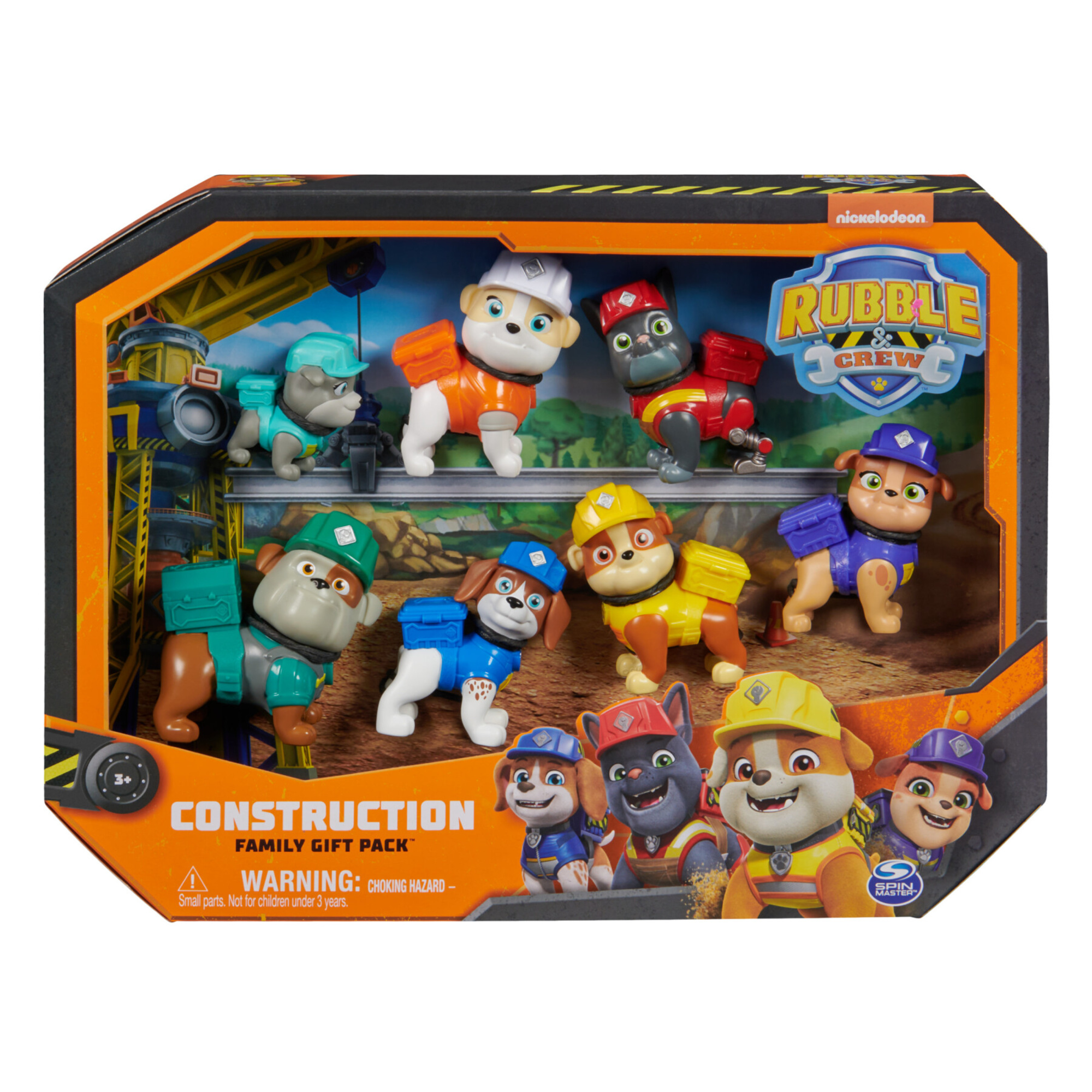 Rubble & crew, gift pack, set personaggi - Paw Patrol